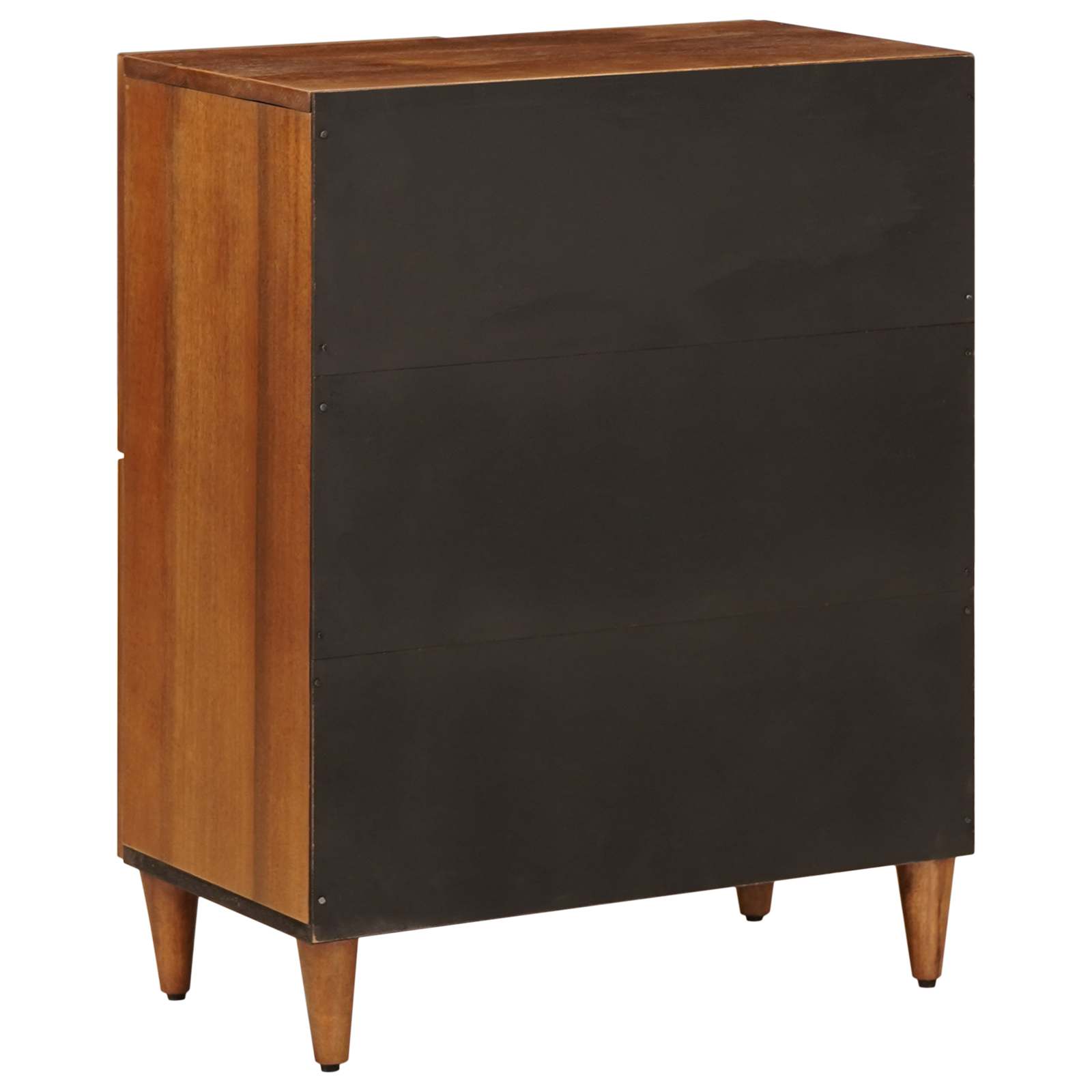 Buffet avec porte Noyer 60 x 33 x 75 cm Bois de mangue massif - XIOS