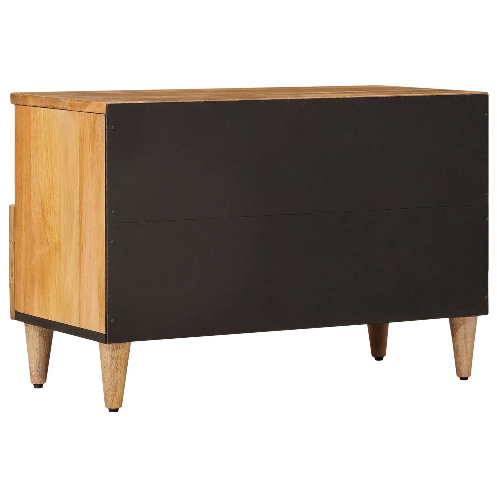 Meuble TV Naturel 70 x 33 x 46 cm Bois de mangue massif - XIOS