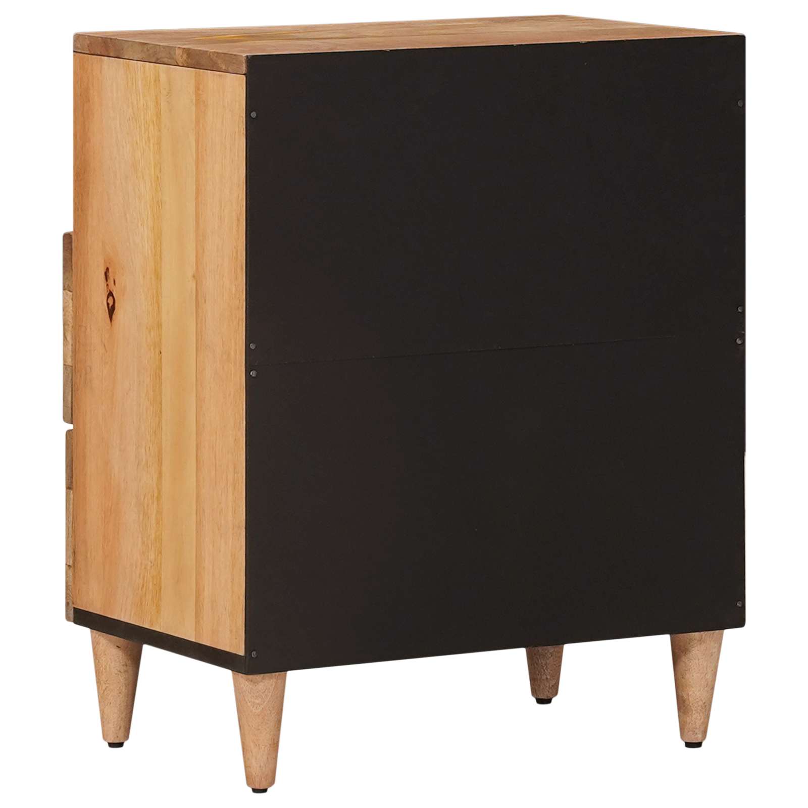 Cabinet de chevet Naturel 50 x 33 x 62 cm Bois de mangue massif - XIOS