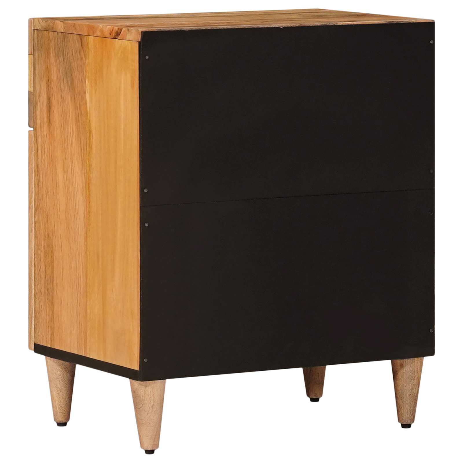 Cabinet de chevet Naturel 50 x 33 x 60 cm Bois de mangue massif - XIOS