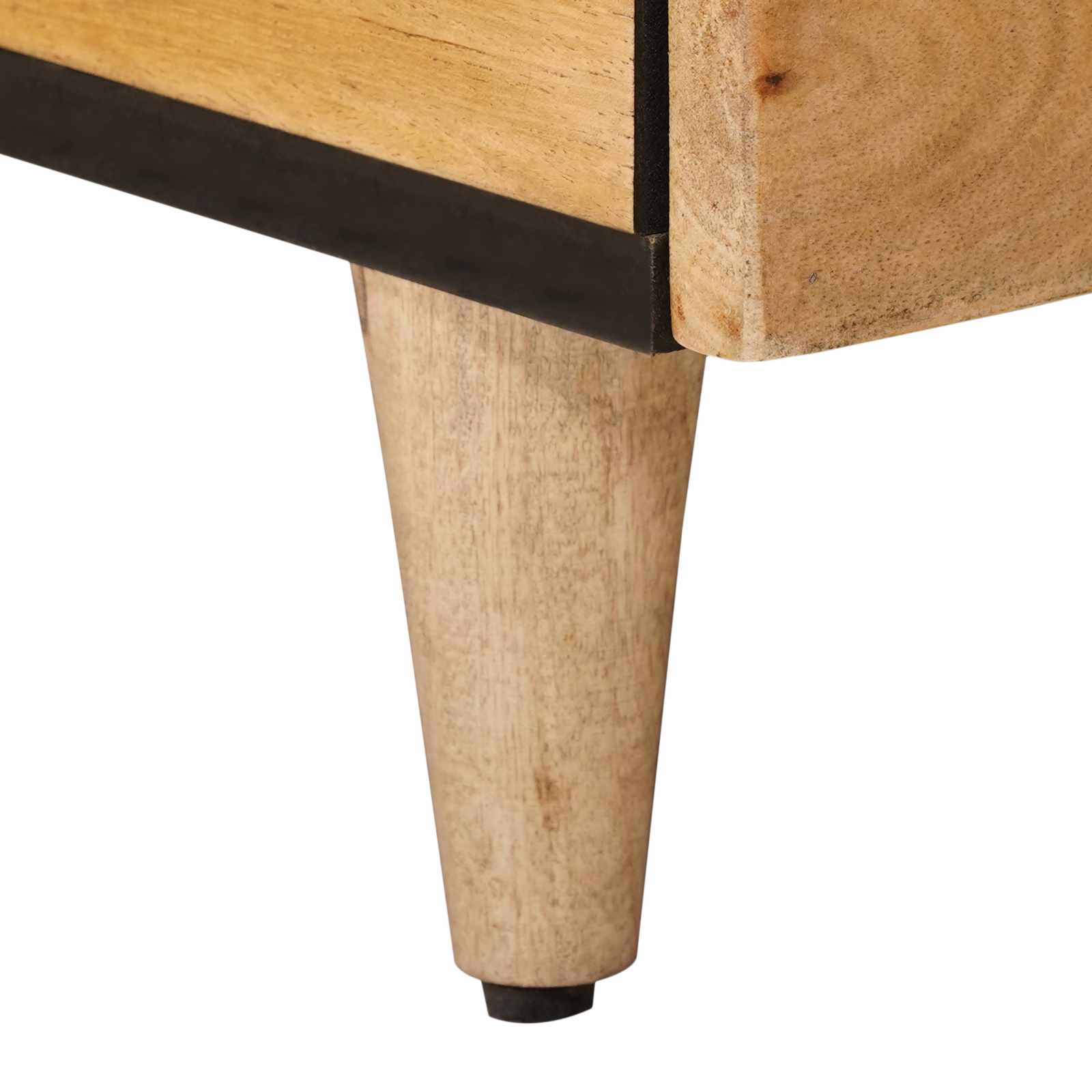 Table basse Naturel 80 x 54 x 40 cm Bois de mangue massif - XIOS