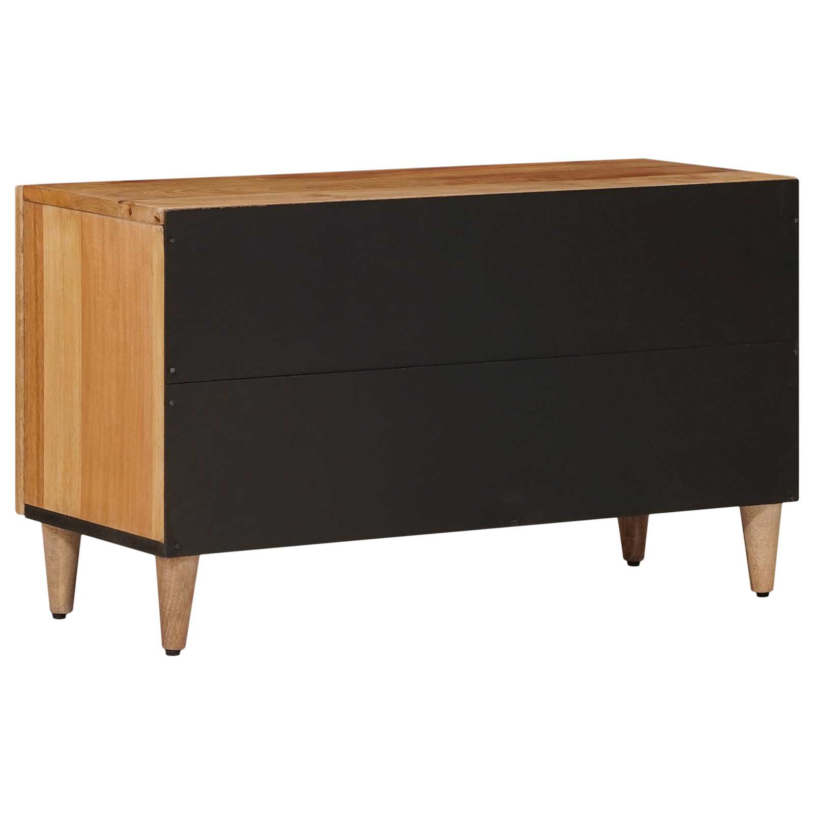 Meuble TV Naturel 80 x 31,5 x 46 cm Bois de mangue massif - XIOS