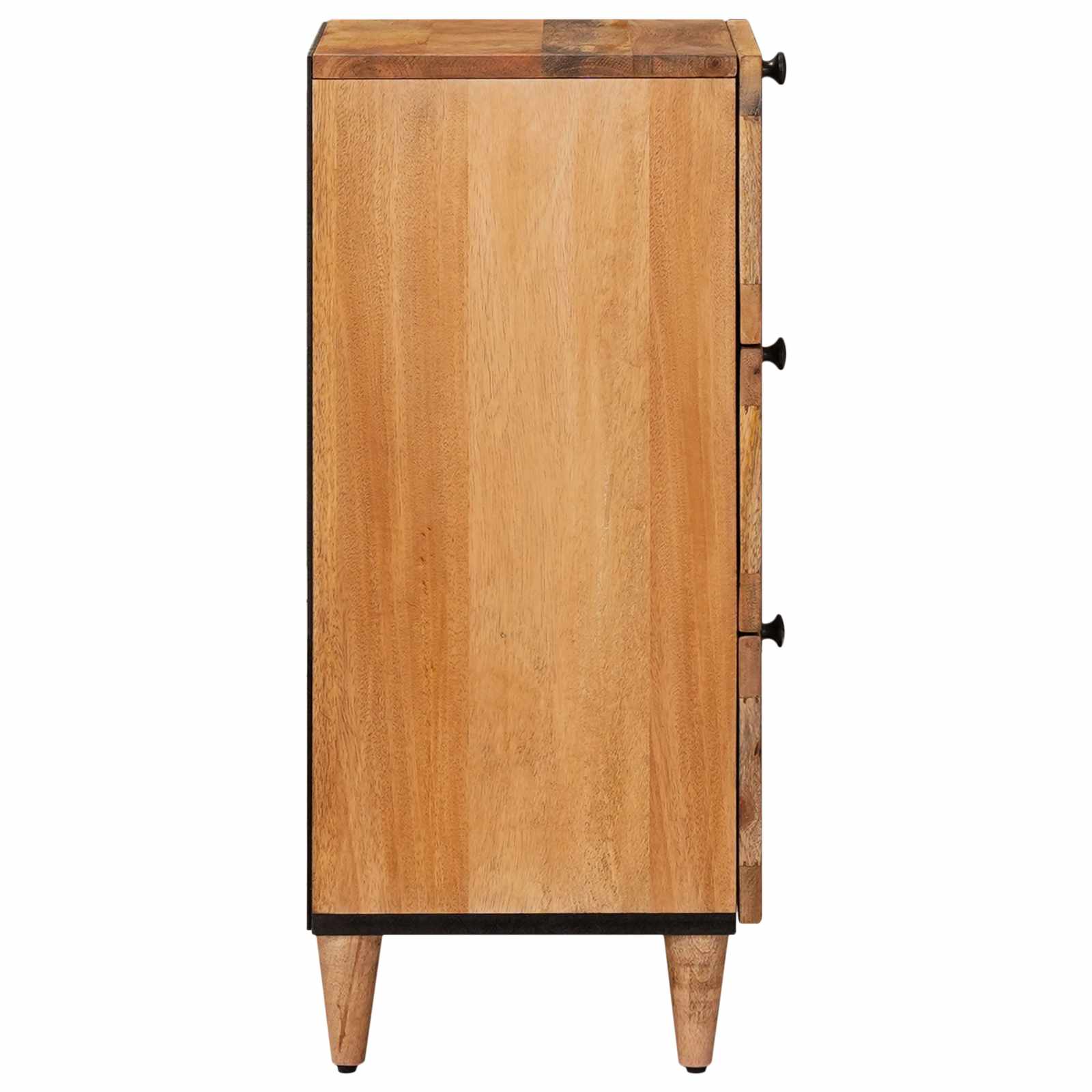 Buffet Naturel 40 x 33,5 x 75 cm Bois de mangue massif - XIOS