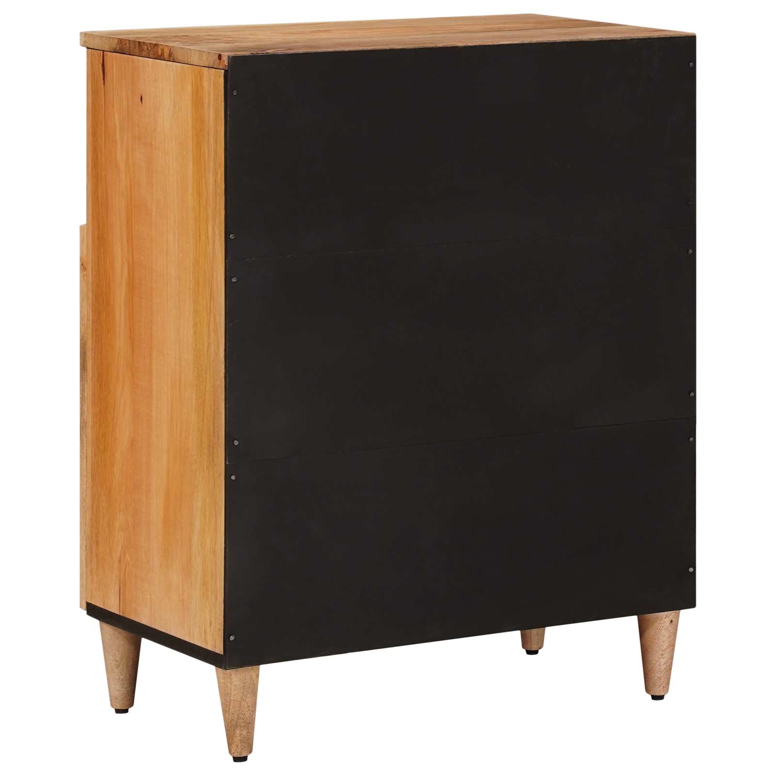 Buffet Naturel 60 x 33,5 x 75 cm Bois de mangue massif - XIOS