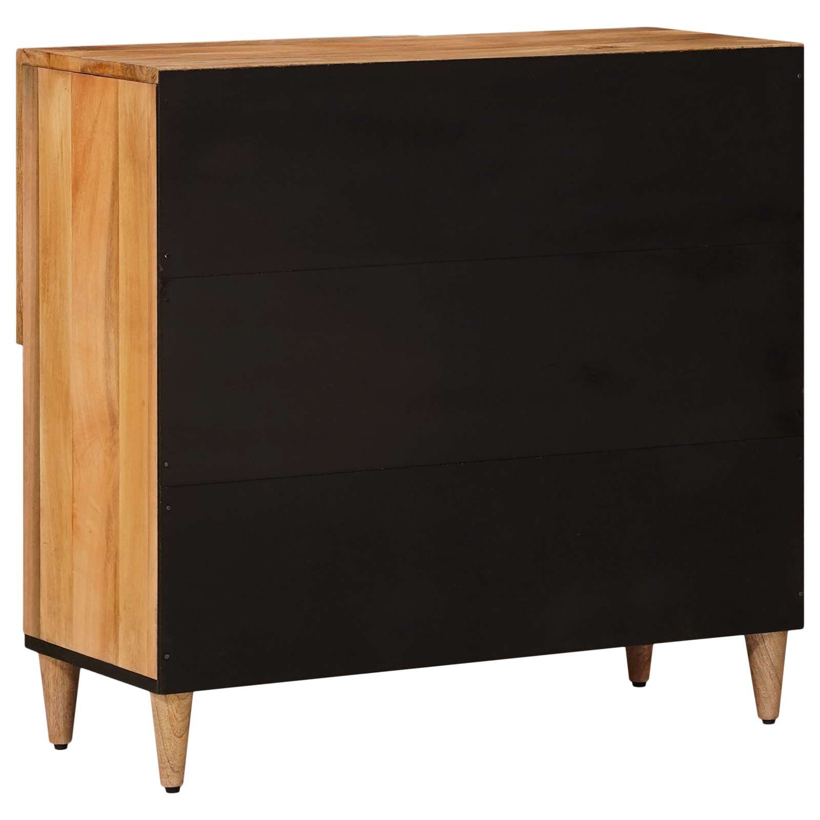 Buffet Naturel 80 x 33,5 x 75 cm Bois de mangue massif - XIOS