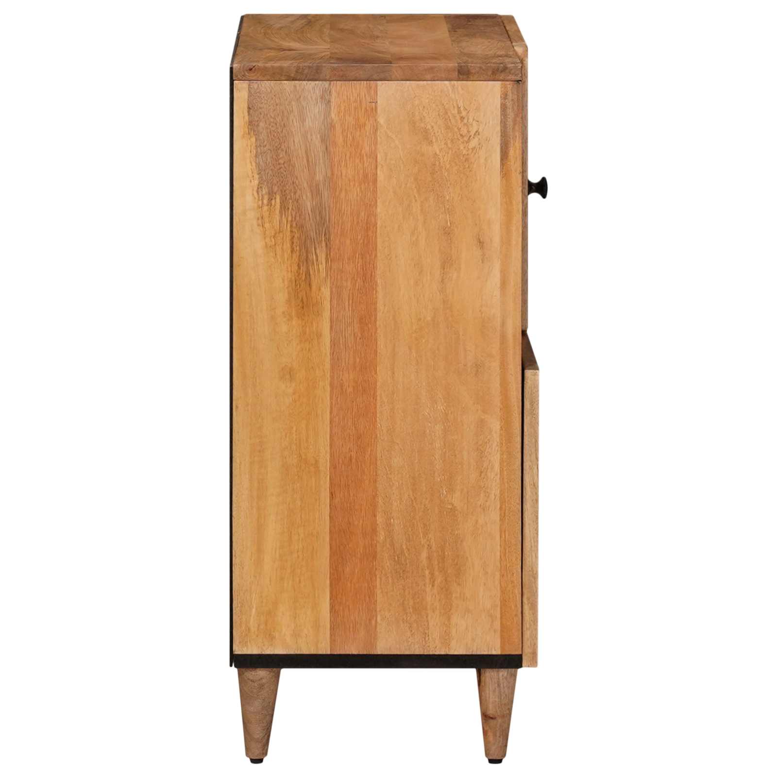 Buffet Naturel 80 x 33,5 x 75 cm Bois de mangue massif - XIOS