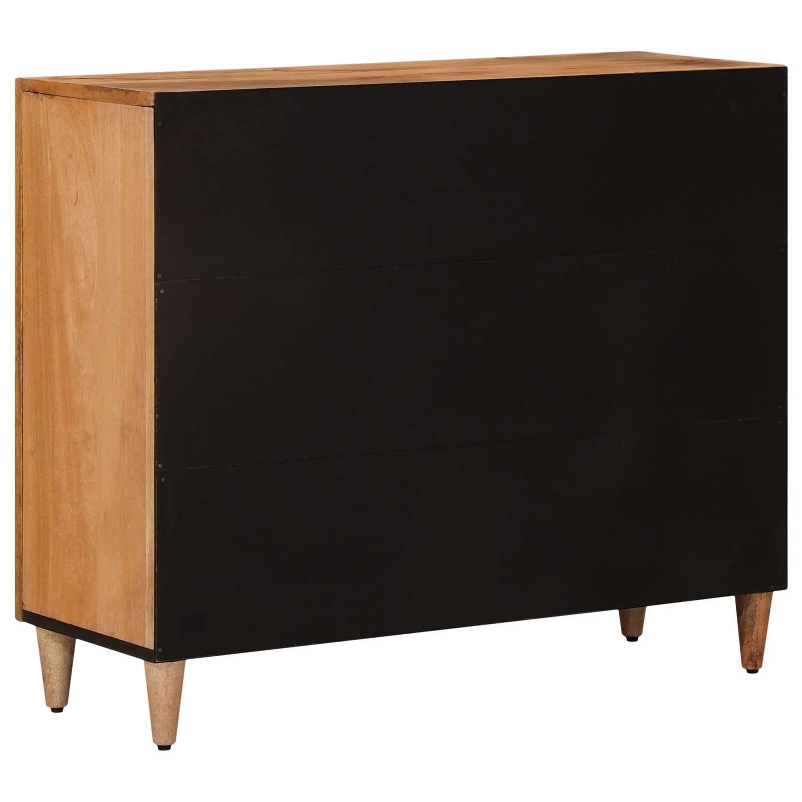 Buffet Naturel 90 x 33,5 x 75 cm Bois de mangue massif - XIOS