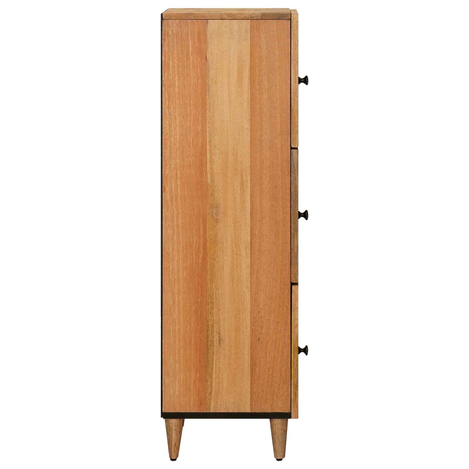 Haut Armoire Naturel 40 x 33 x 110 cm Bois de mangue massif - XIOS
