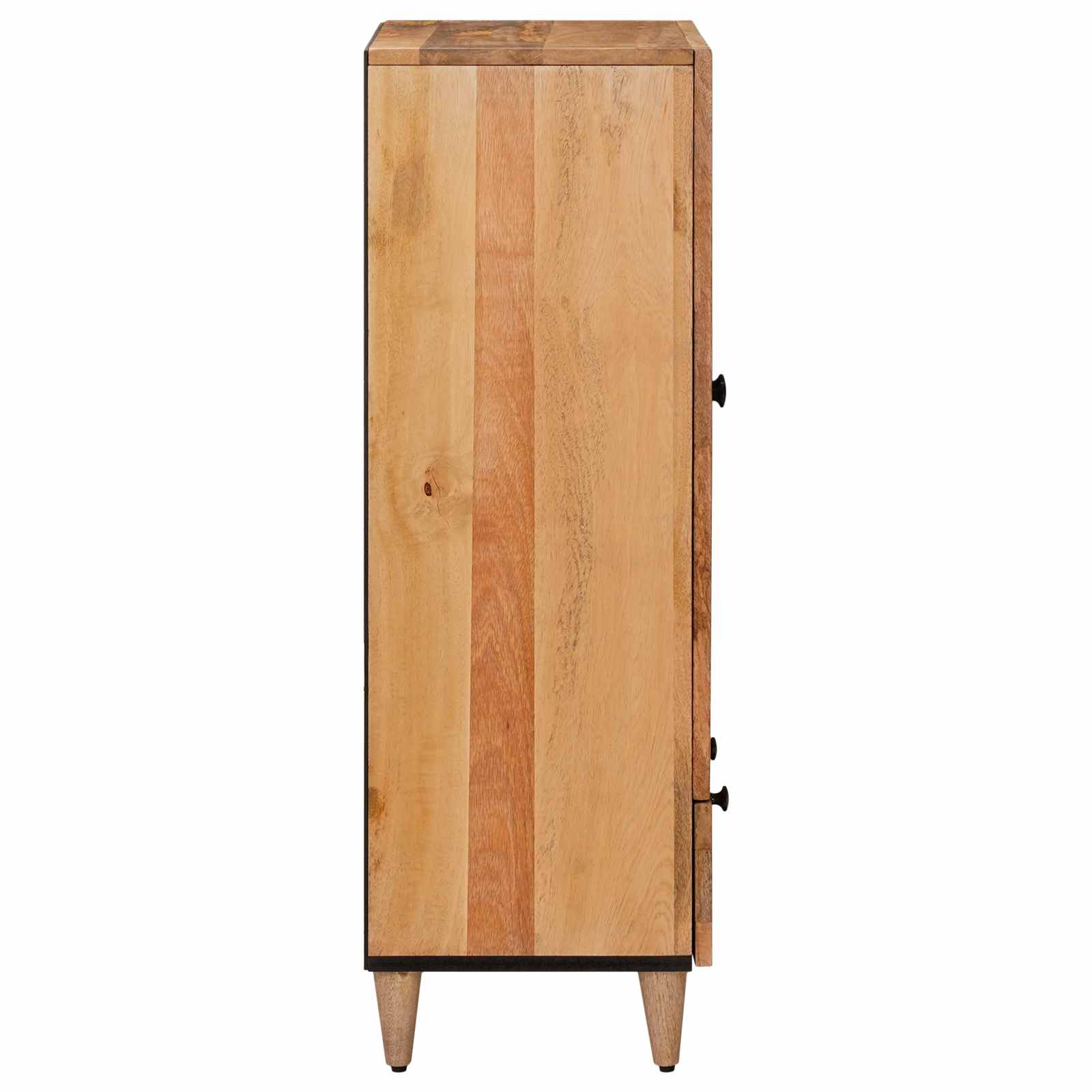 Haut Armoire Naturel 60 x 33,5 x 100 cm Bois de mangue massif - XIOS