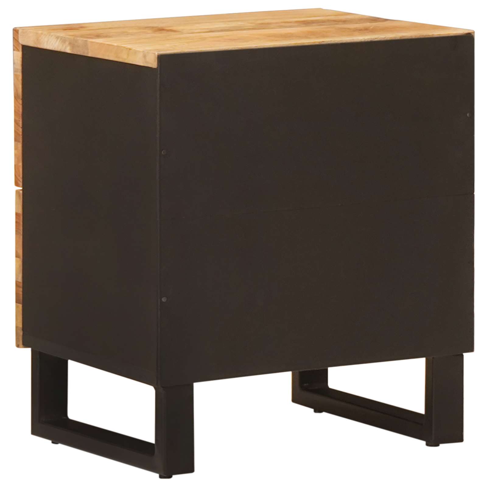 Cabinet de chevet avec tiroir 2 pcs Marron 40 x 33,5 x 46 cm - XIOS