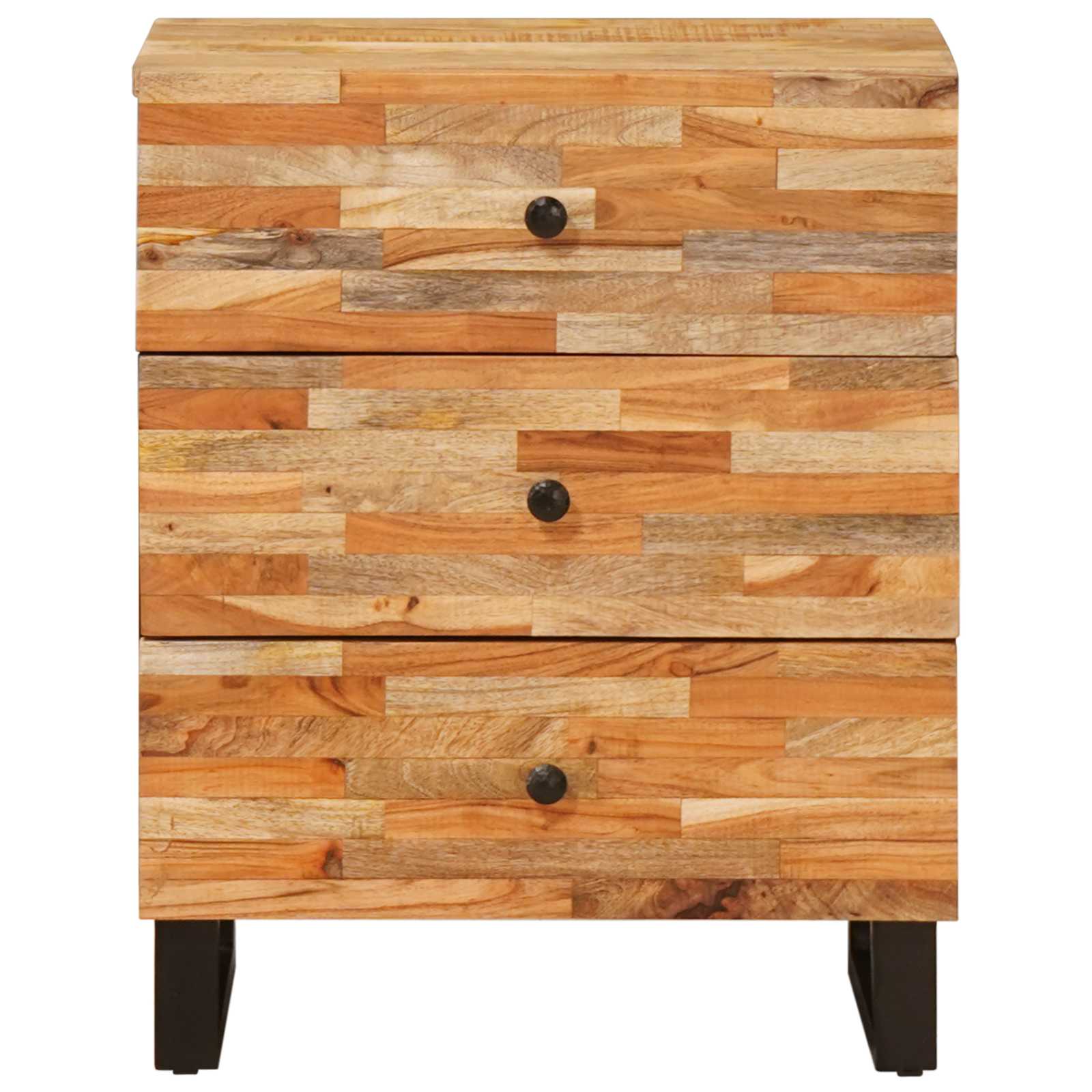 Armoire de lit Marron 50 x 33 x 62 cm Bois de mangue massif - XIOS