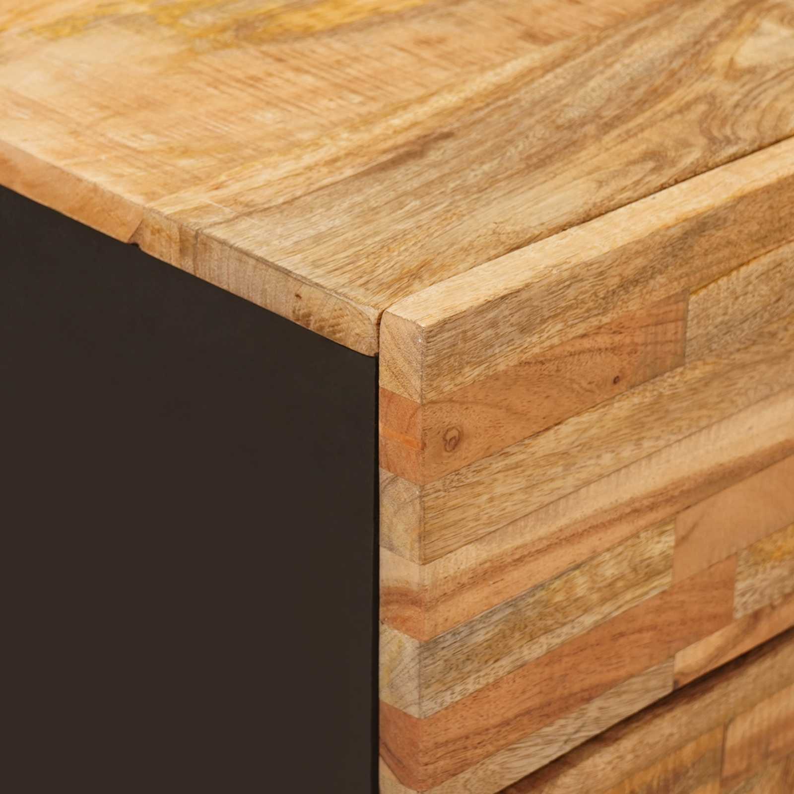 Armoire de lit Marron 50 x 33 x 60 cm Bois de mangue massif - XIOS