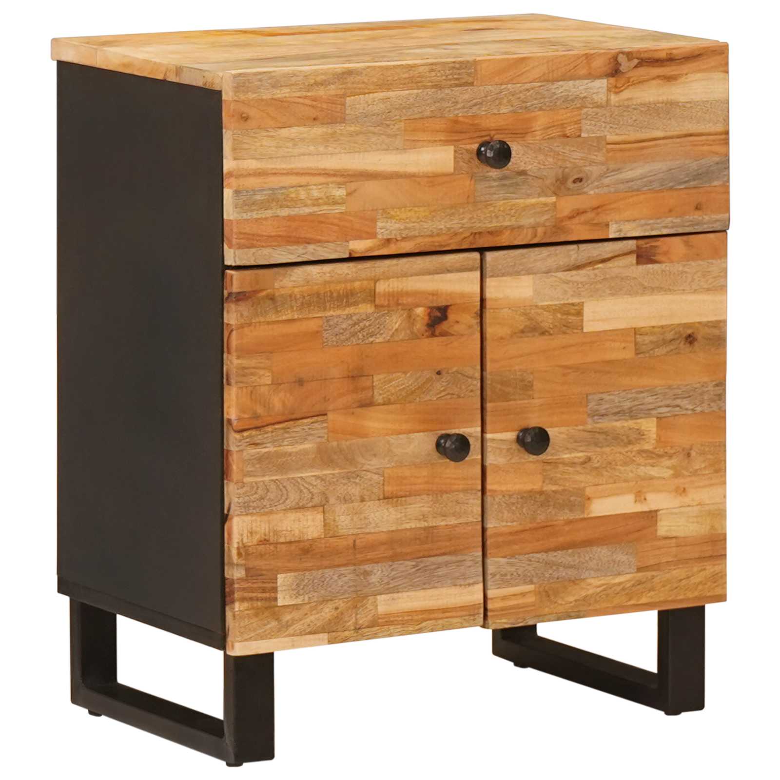 Armoire de lit Marron 50 x 33 x 60 cm Bois de mangue massif - XIOS