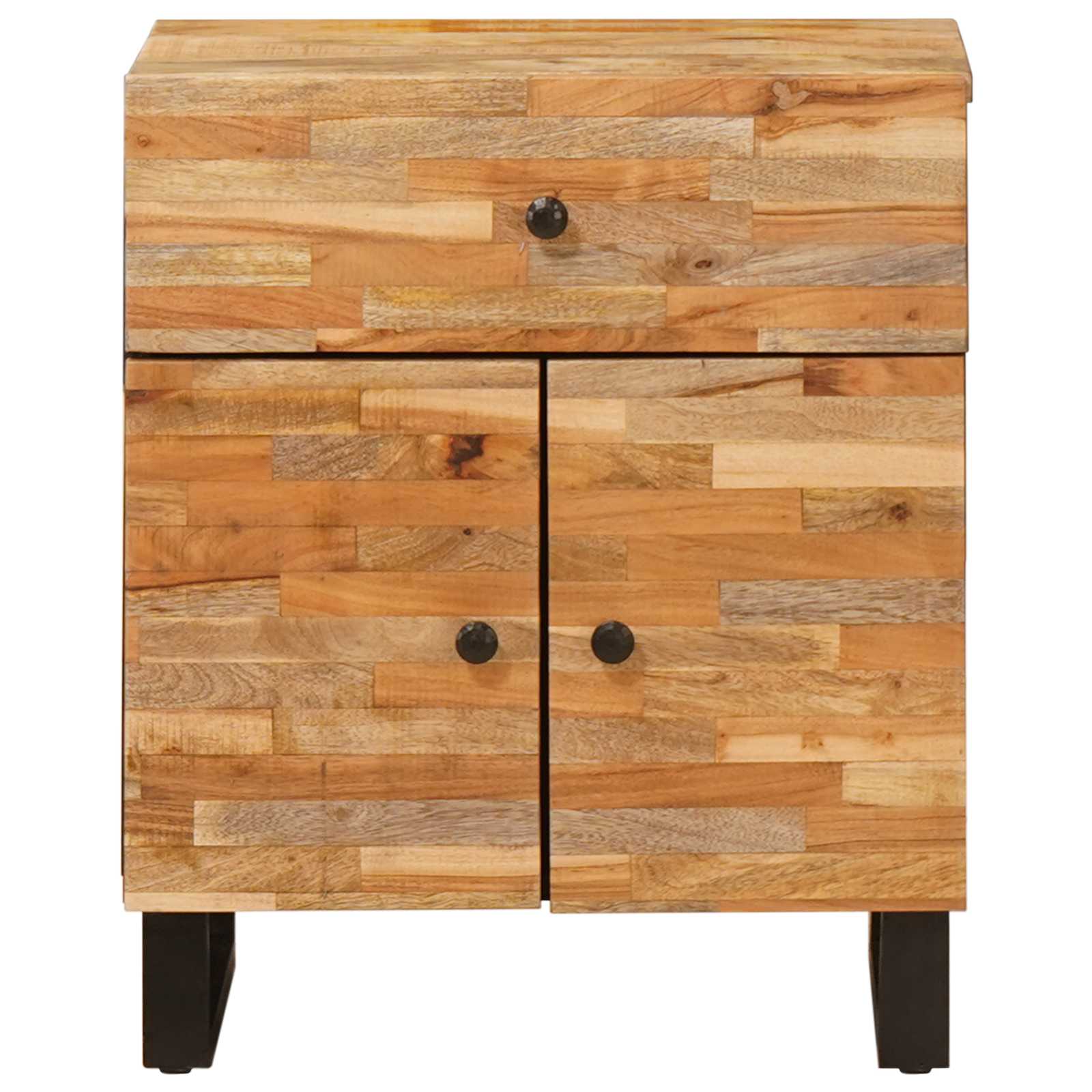 Armoire de lit Marron 50 x 33 x 60 cm Bois de mangue massif - XIOS