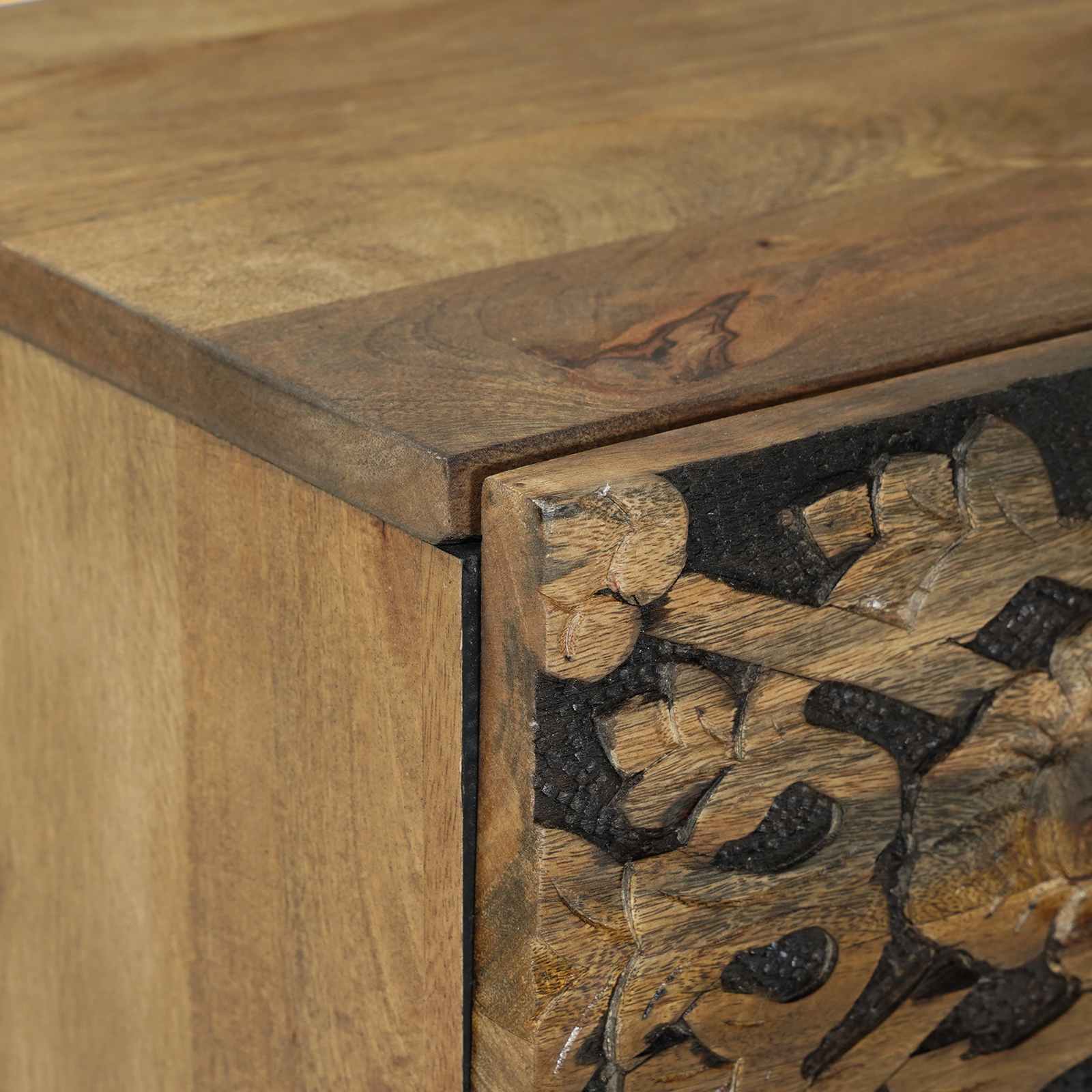 Cabinet de chevet avec tiroir 2 pcs Marron 40 x 33,5 x 46 cm - XIOS