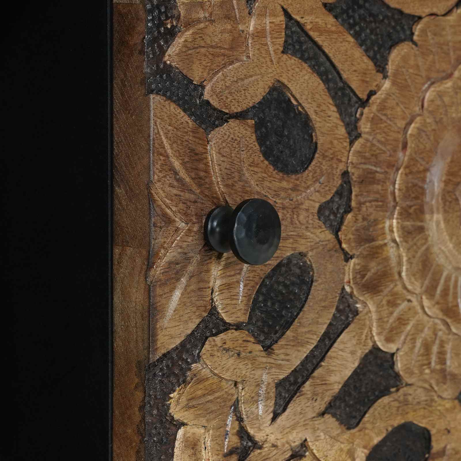 Table basse Marron 80 x 50 x 40 cm Bois de mangue massif - XIOS