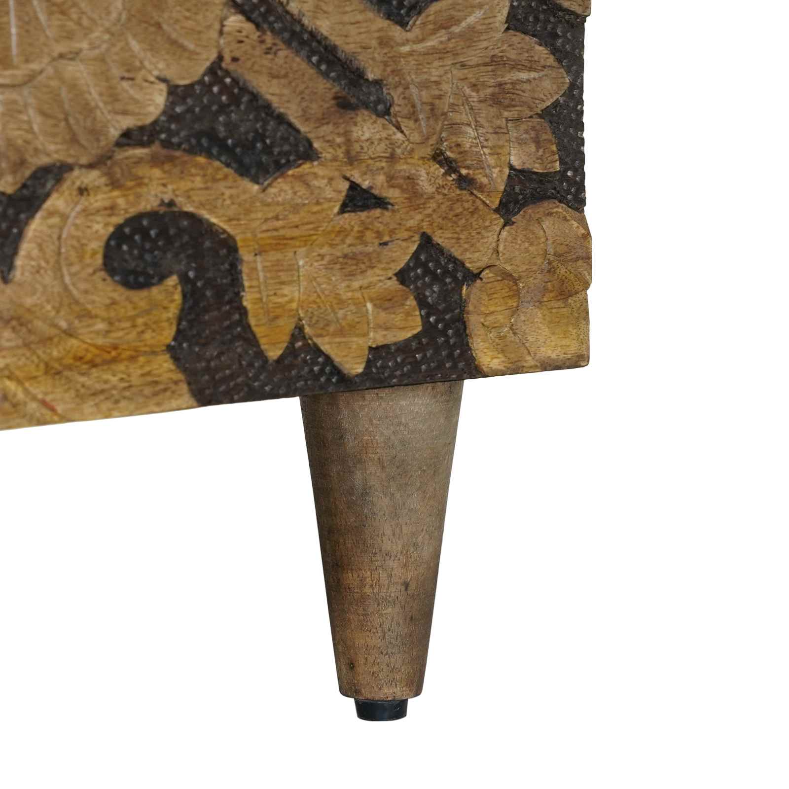 Table basse Marron 80 x 50 x 40 cm Bois de mangue massif - XIOS