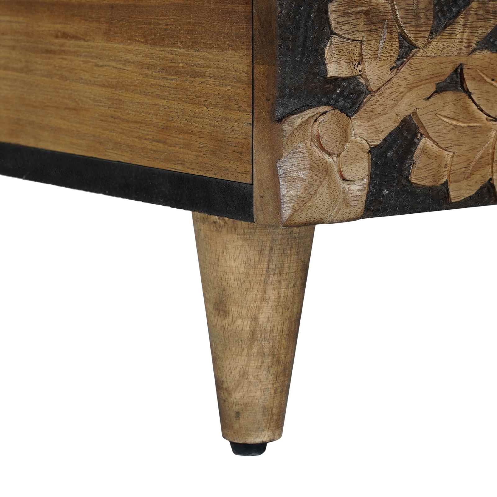 Table basse Marron 80 x 50 x 40 cm Bois de mangue massif - XIOS
