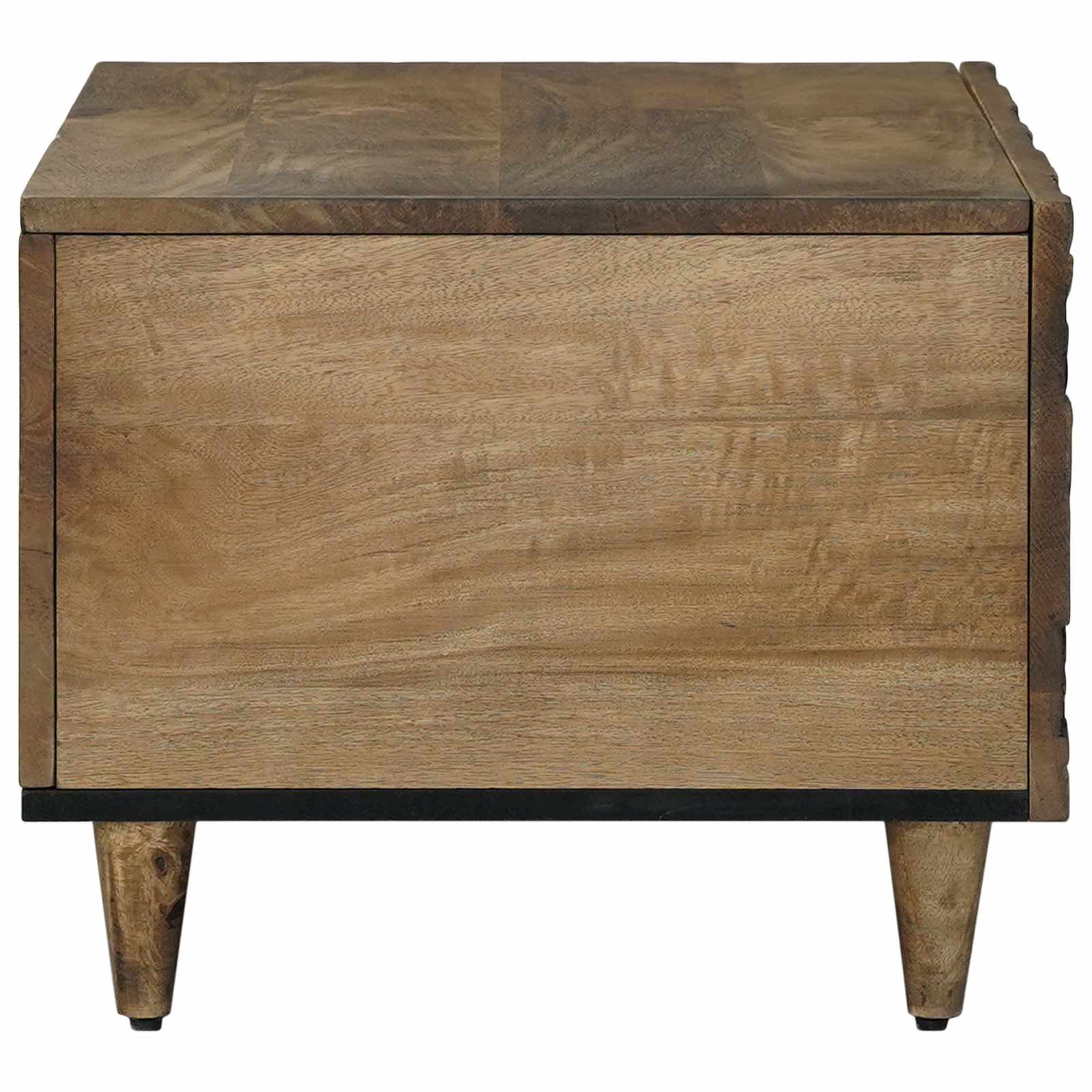Table basse Marron 80 x 50 x 40 cm Bois de mangue massif - XIOS
