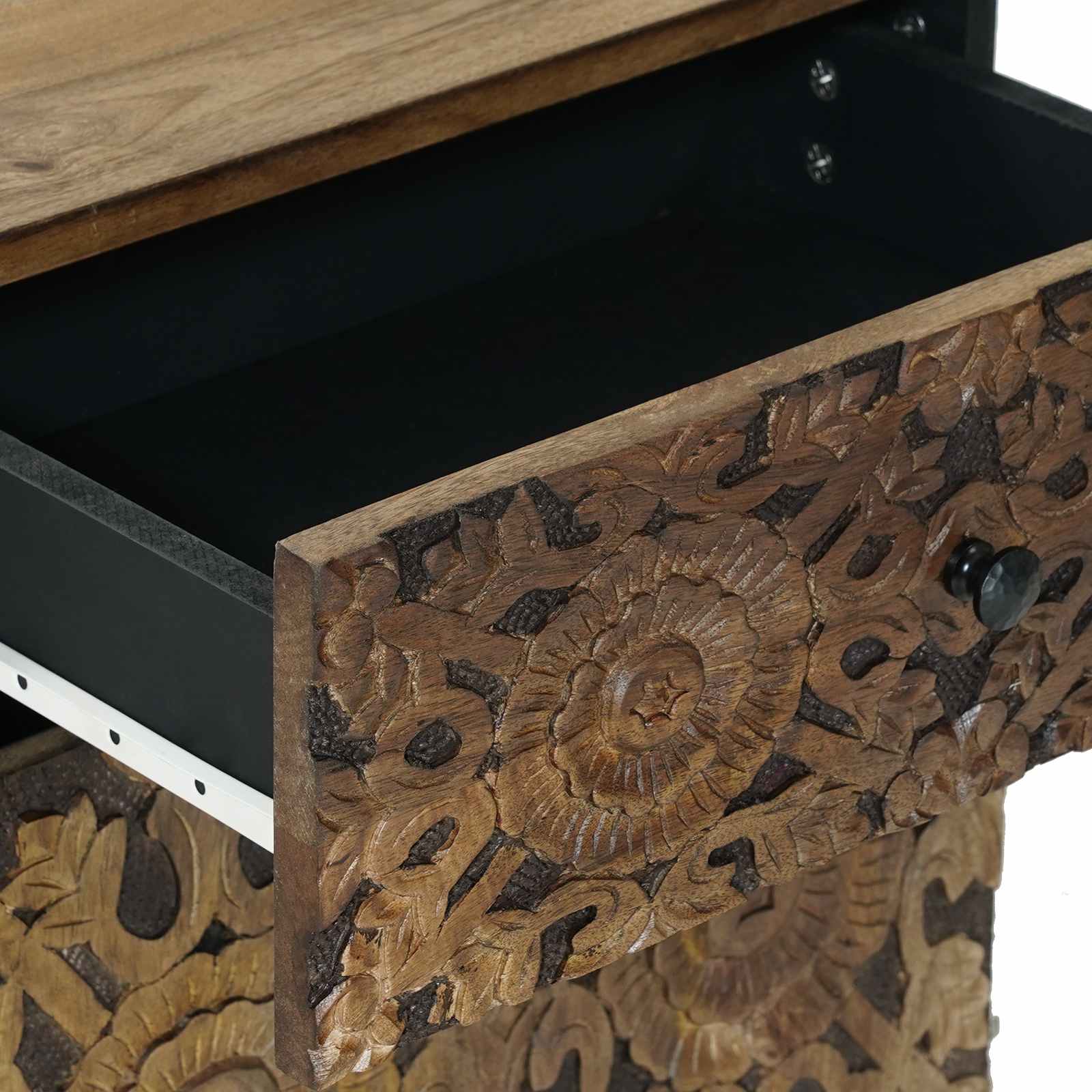 Armoire de lit Marron 50 x 33 x 60 cm Bois de mangue massif - XIOS