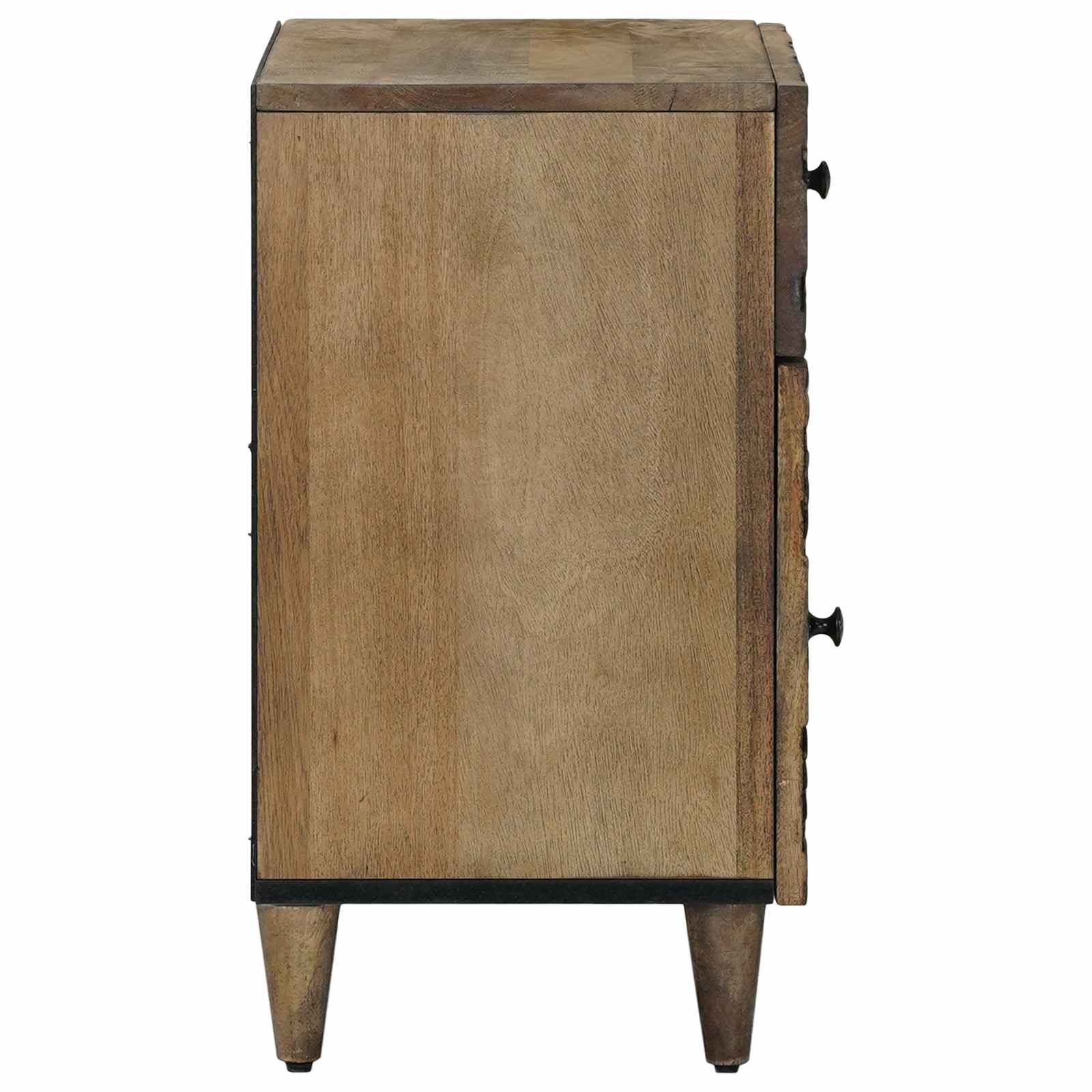 Armoire de lit Marron 50 x 33 x 60 cm Bois de mangue massif - XIOS