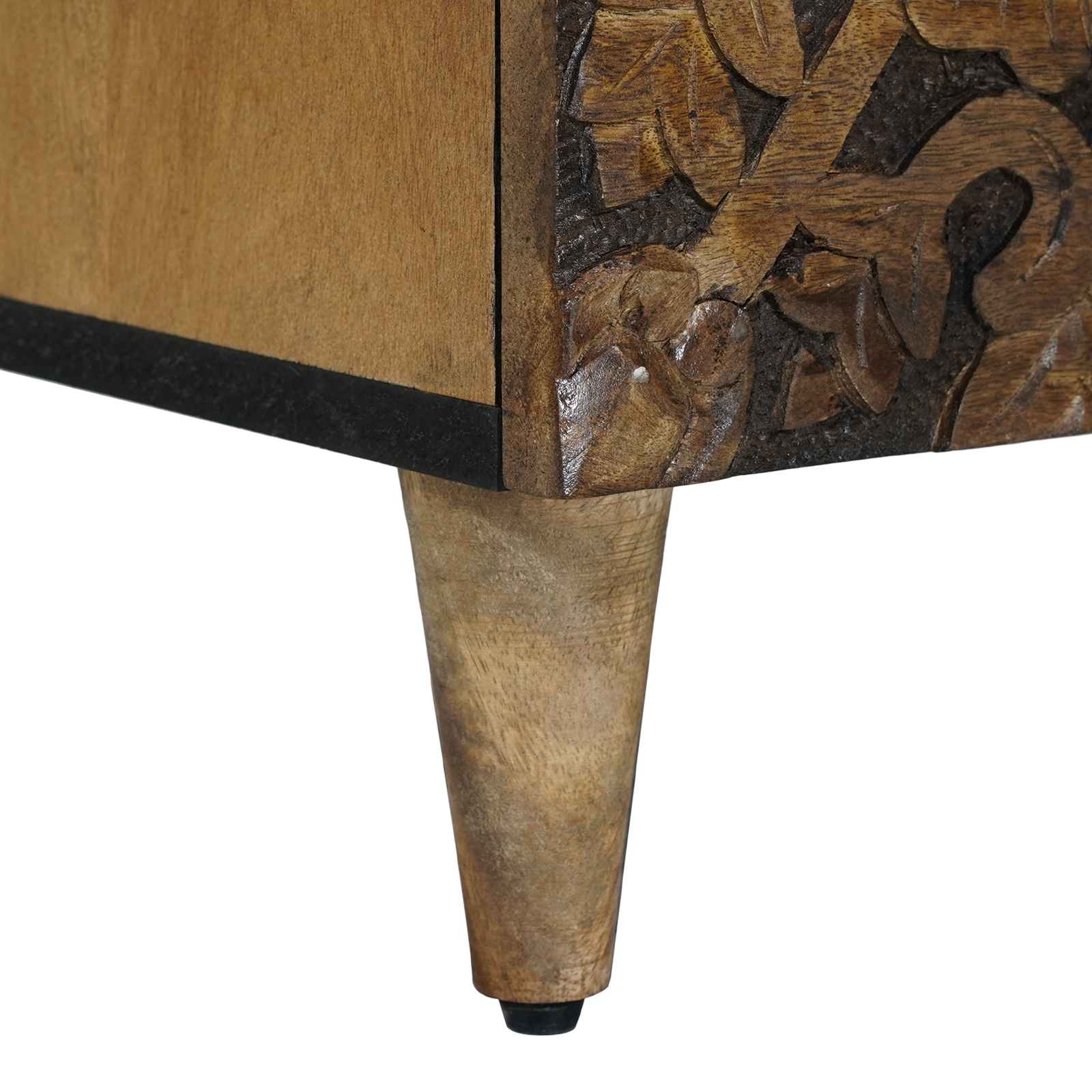 Armoire de lit Marron 50 x 33 x 60 cm Bois de mangue massif - XIOS