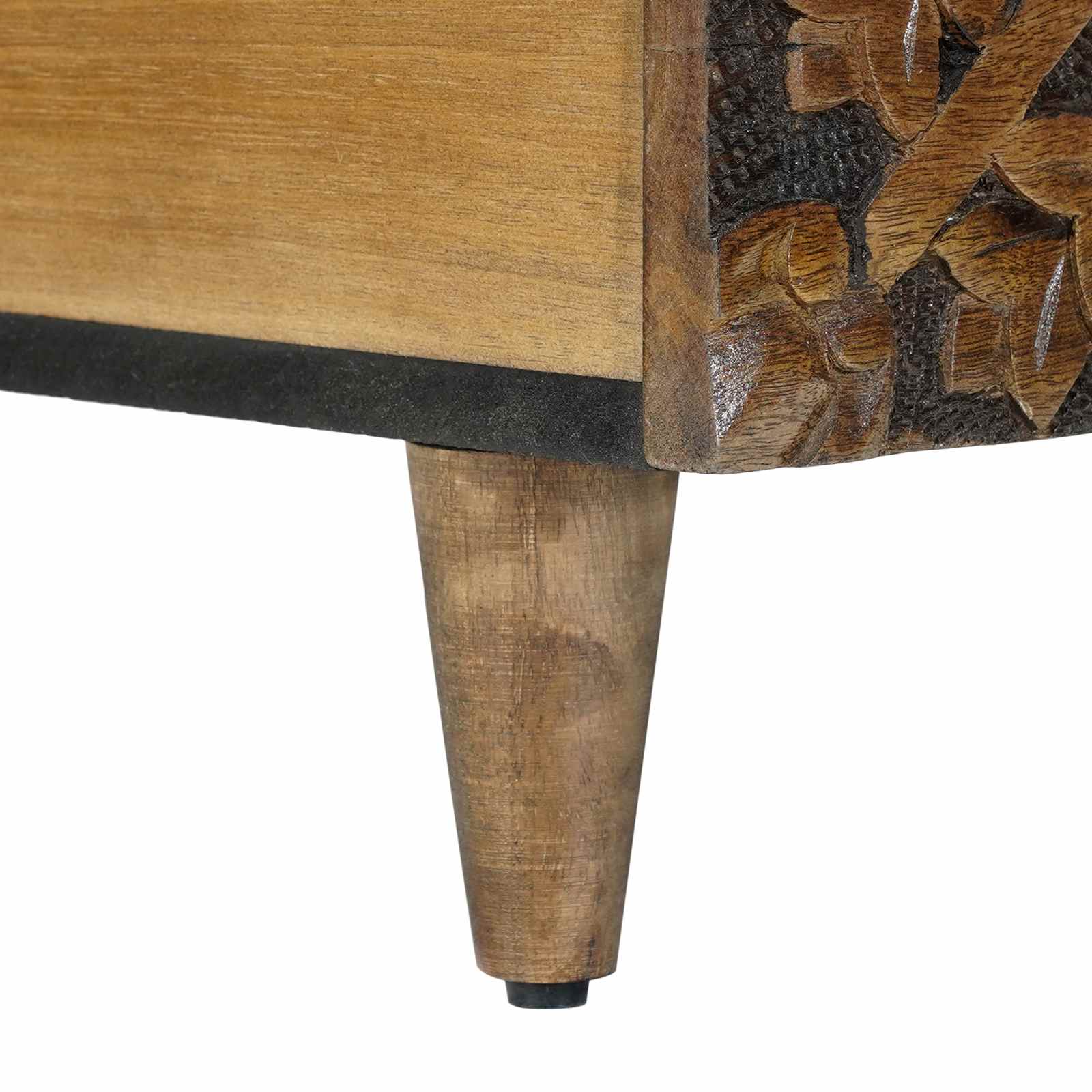 Table basse Marron 100 x 54 x 40 cm Bois de mangue massif - XIOS