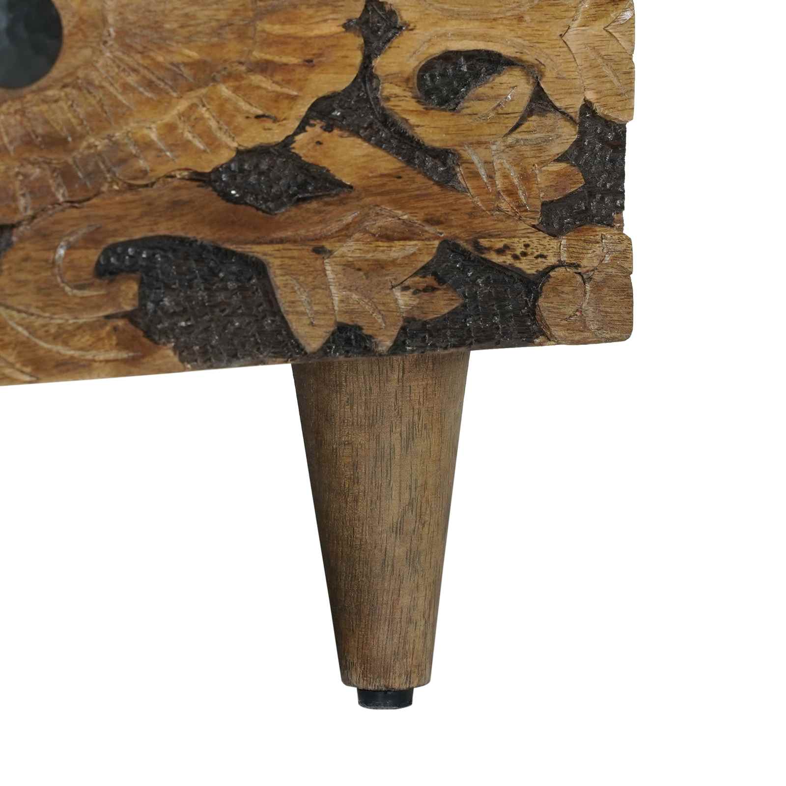 Table basse Marron 80 x 54 x 40 cm Bois de mangue massif - XIOS