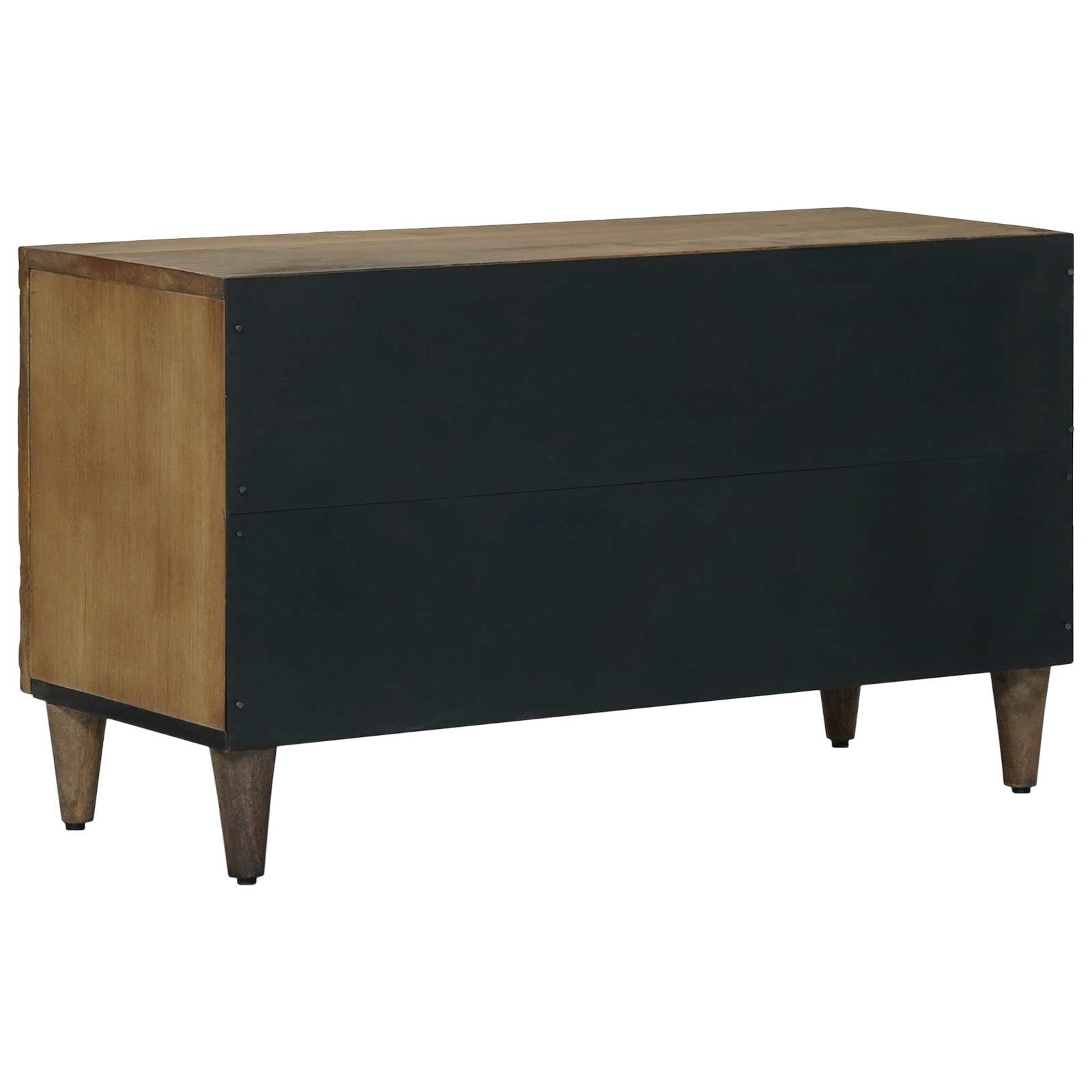 Meuble TV Marron 80 x 31,5 x 46 cm Bois de mangue massif - XIOS