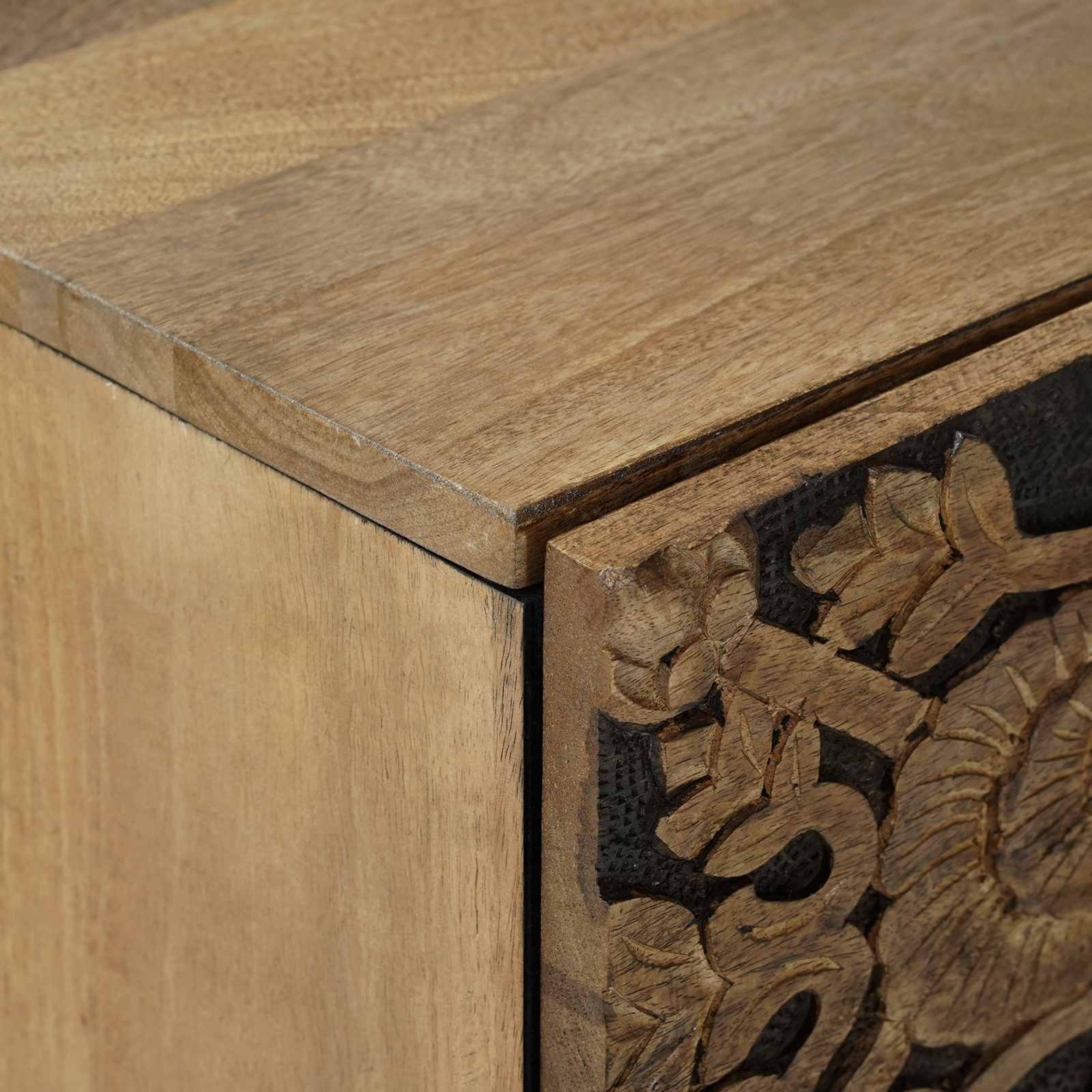 Buffet Marron 40 x 33,5 x 75 cm Bois de mangue massif - XIOS