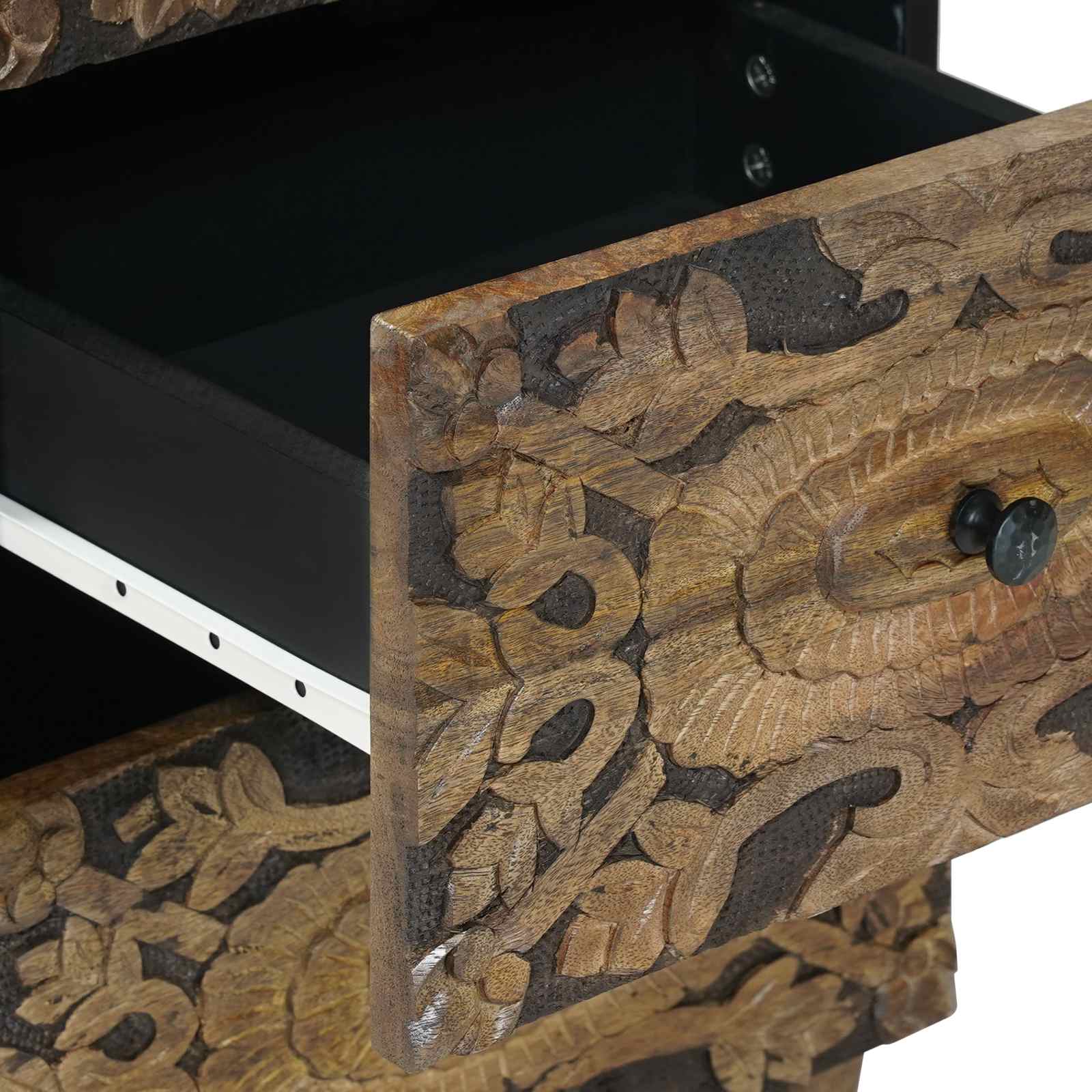 Buffet Marron 40 x 33,5 x 75 cm Bois de mangue massif - XIOS