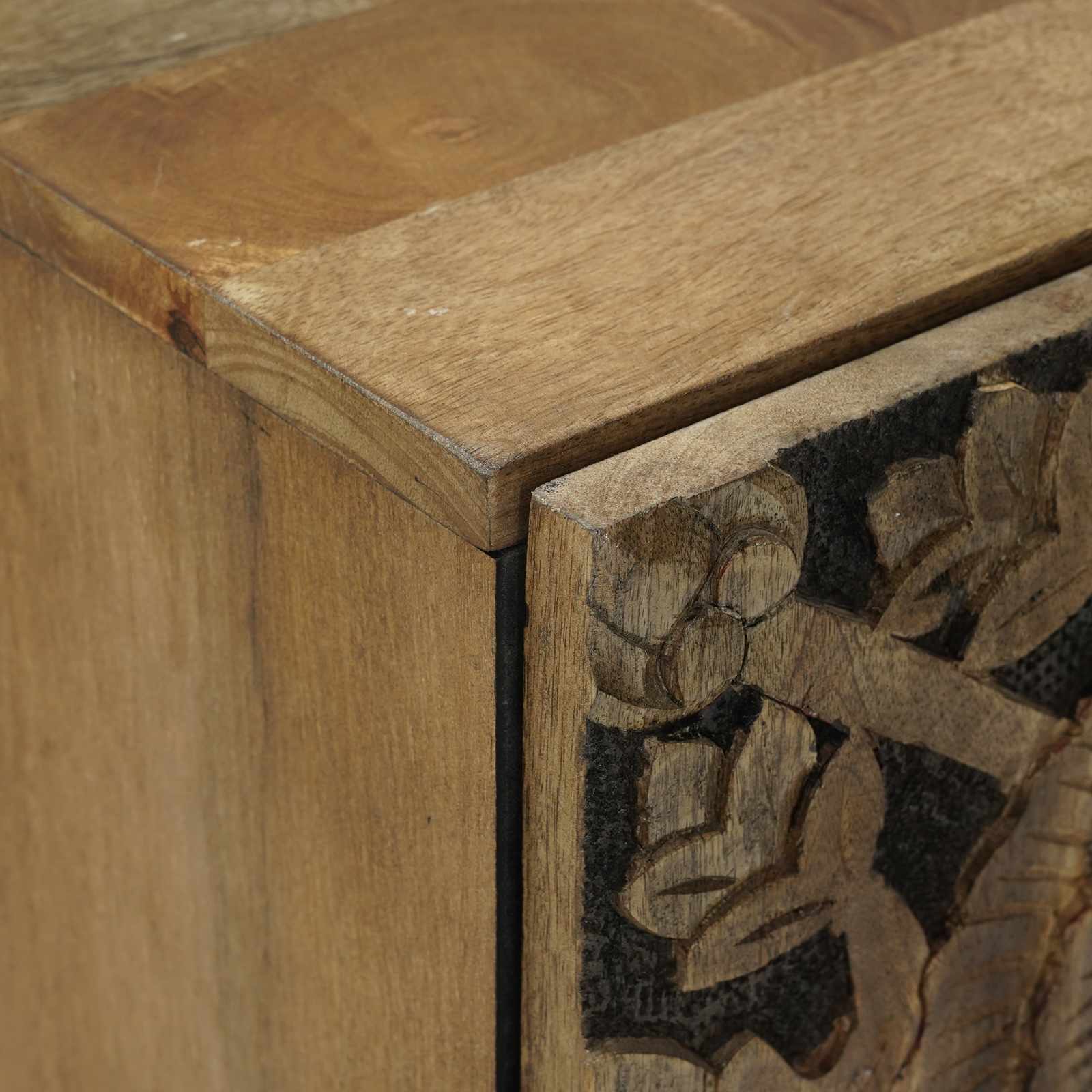 Buffet Marron 40 x 33,5 x 75 cm Bois de mangue massif - XIOS