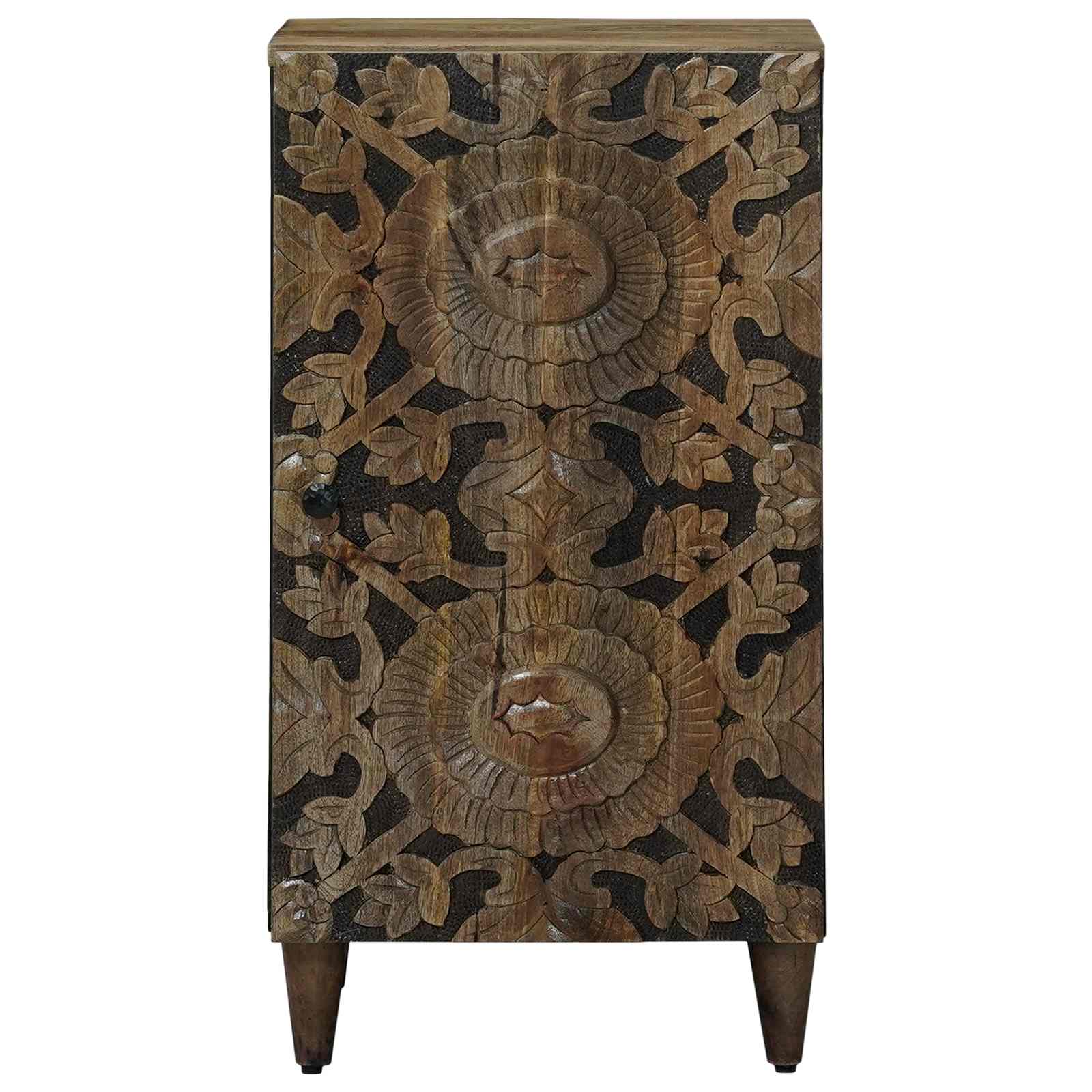 Buffet Marron 40 x 33,5 x 75 cm Bois de mangue massif - XIOS