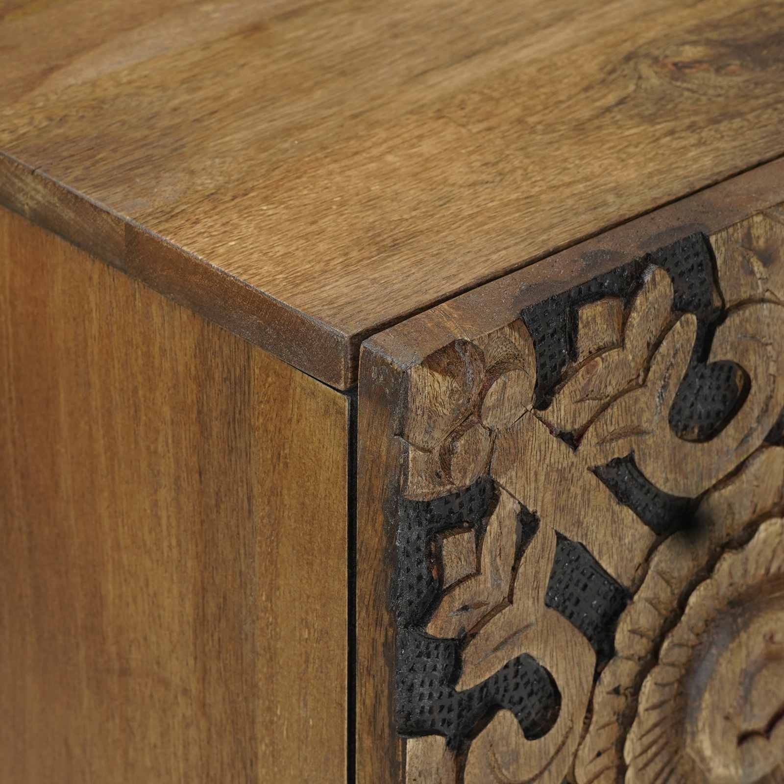 Buffet Marron 60 x 33,5 x 75 cm Bois de mangue massif - XIOS