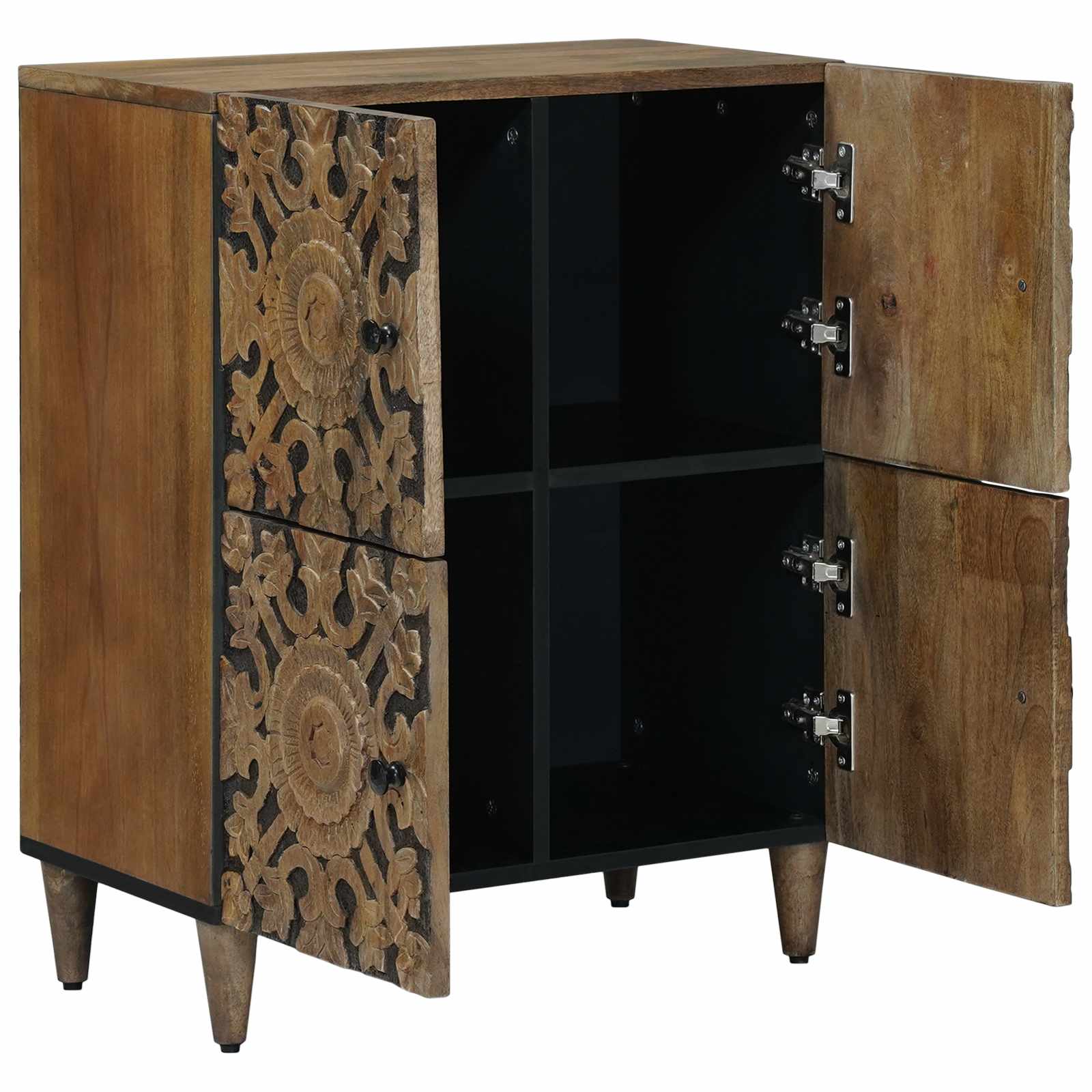 Buffet Marron 60 x 33,5 x 75 cm Bois de mangue massif - XIOS