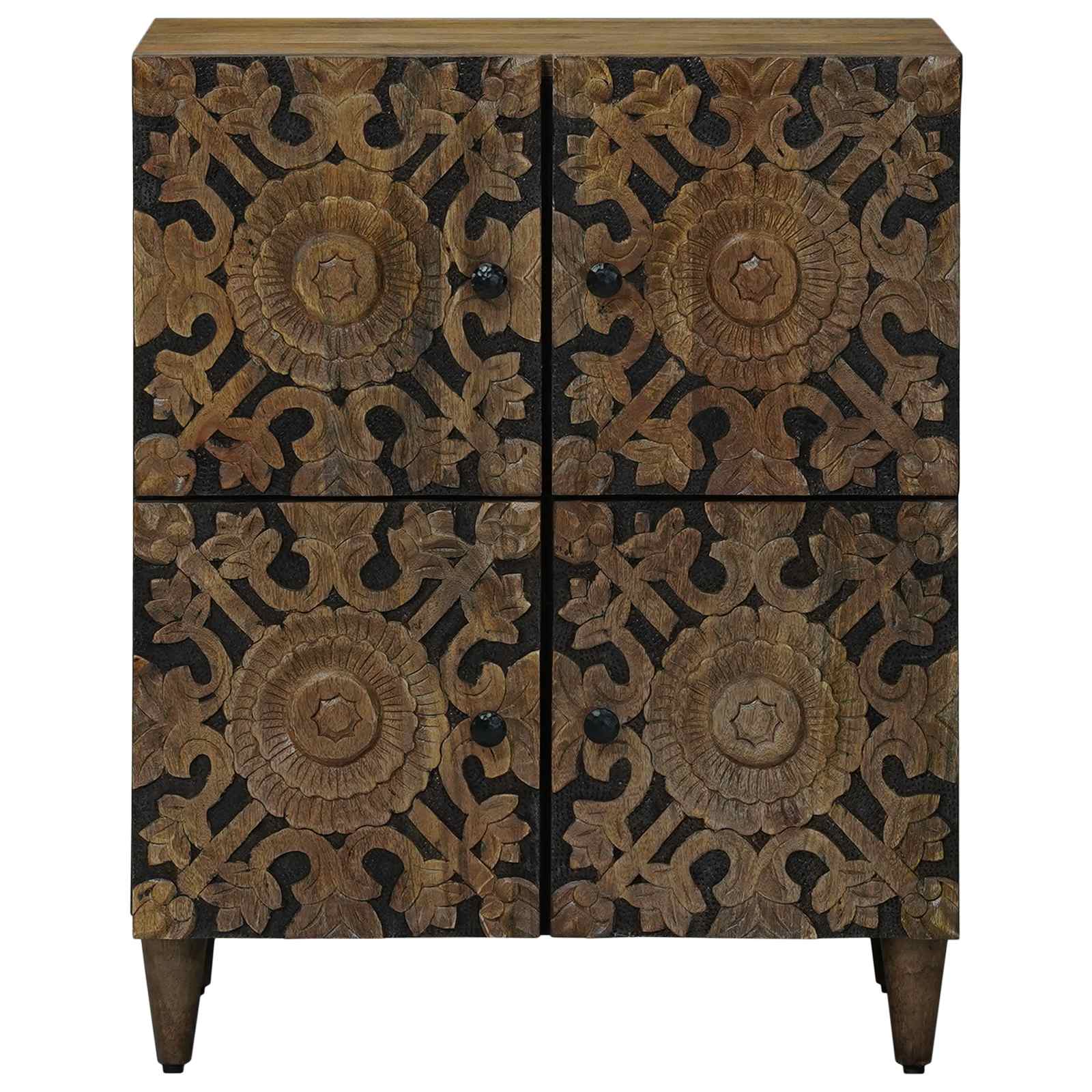 Buffet Marron 60 x 33,5 x 75 cm Bois de mangue massif - XIOS