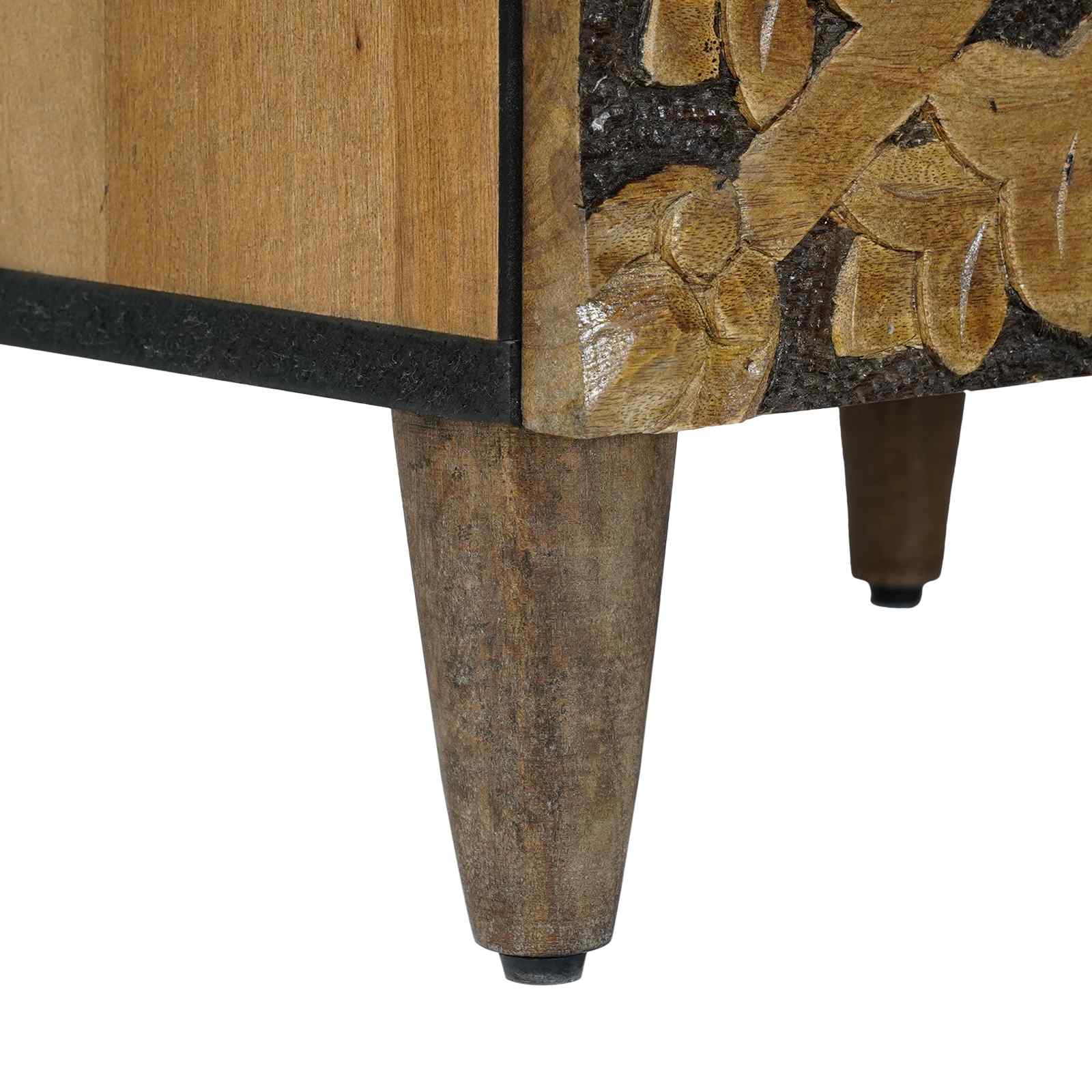 Buffet Haut Marron 40 x 33,5 x 110 cm Bois de mangue massif - XIOS