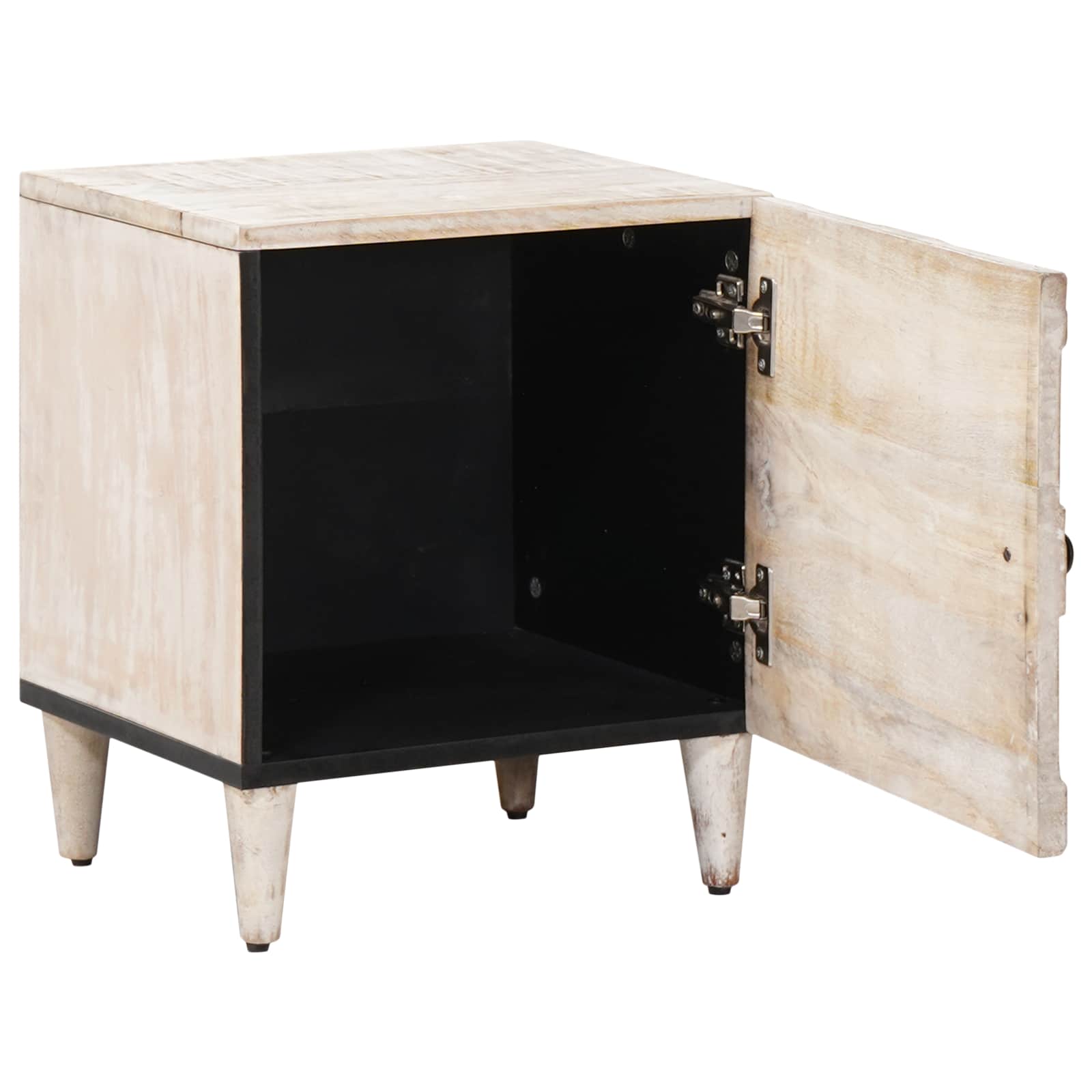 Cabinet de chevet 2 pcs Blanc 40 x 33,5 x 46 cm - XIOS