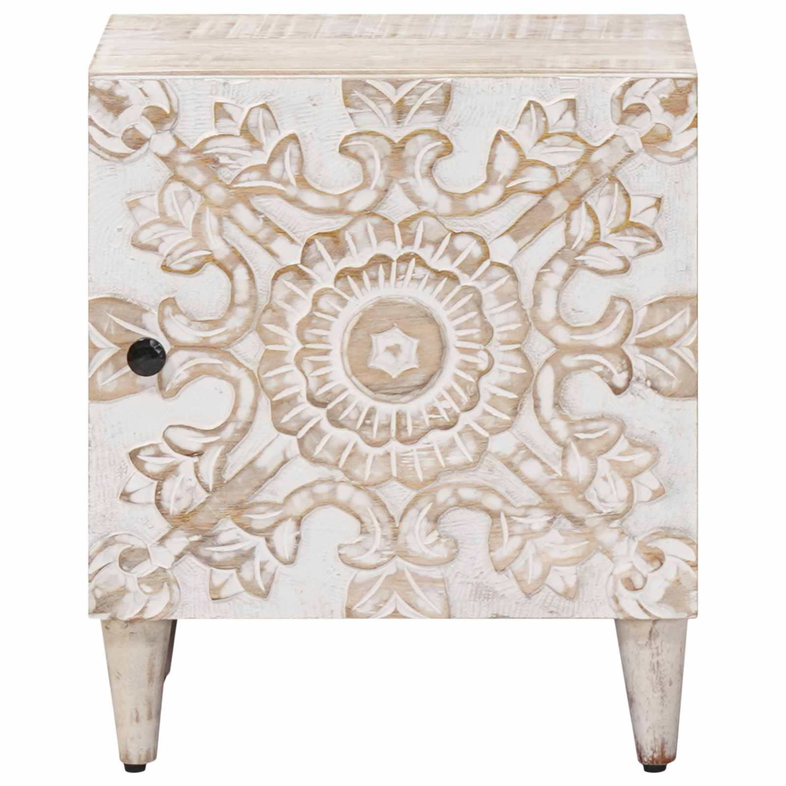 Cabinet de chevet 2 pcs Blanc 40 x 33,5 x 46 cm - XIOS