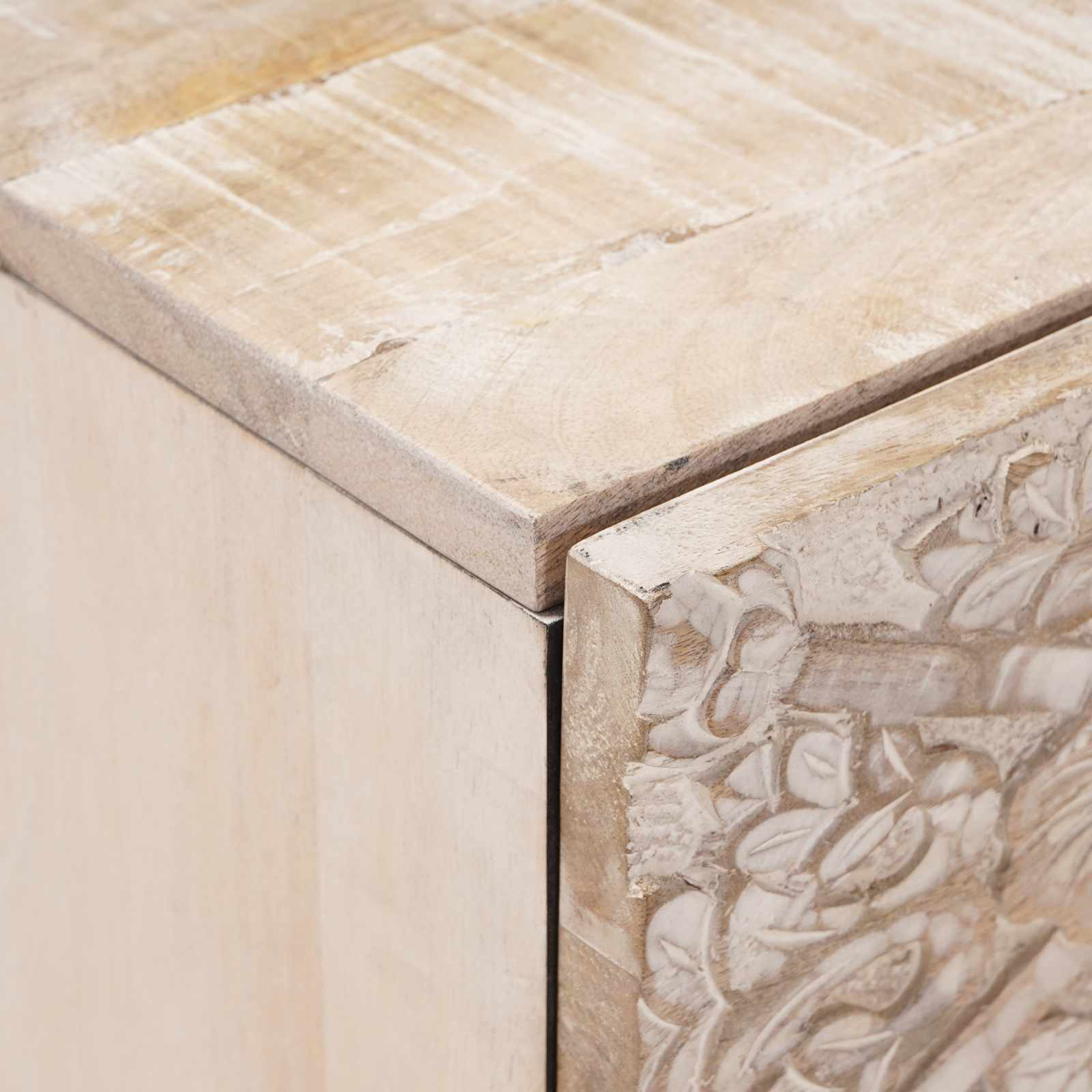 Cabinet de chevet avec tiroir 2 pcs Blanc 40 x 33,5 x 46 cm - XIOS