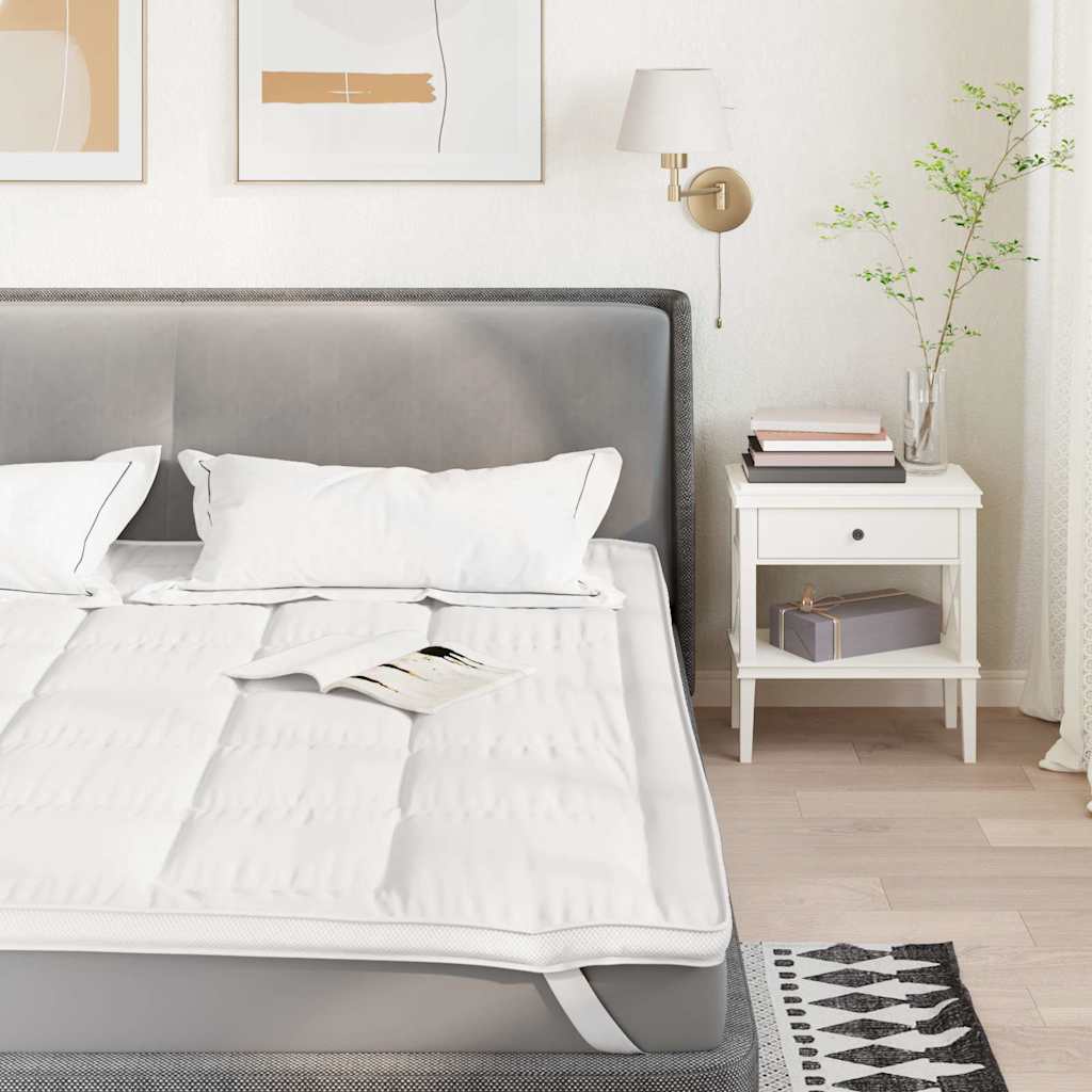 Protège-matelas blanc 100x220 cm - XIOS