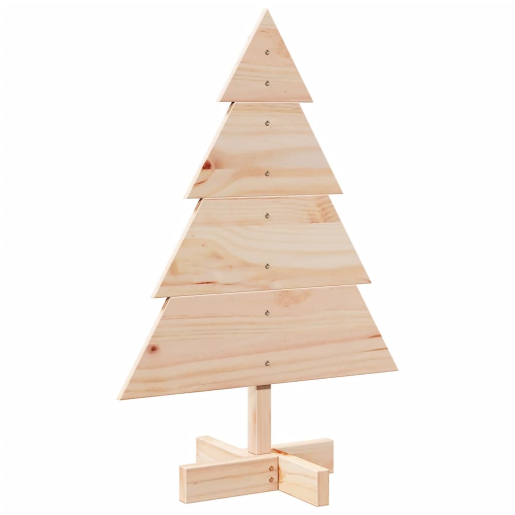 Arbre de Noël en bois pour décoration 70 cm bois massif - XIOS