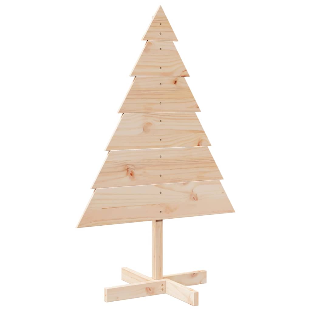Arbre de Noël en bois pour décoration 110 cm bois massif - XIOS