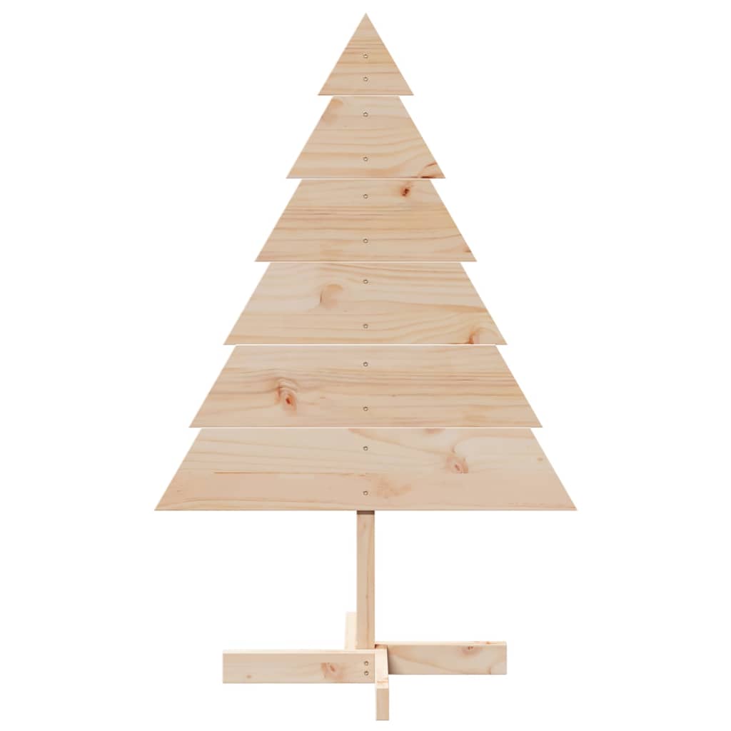 Arbre de Noël en bois pour décoration 110 cm bois massif - XIOS