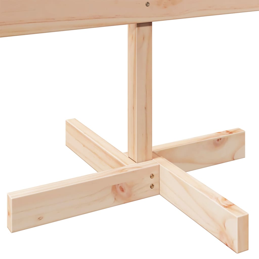 Arbre de Noël en bois pour décoration 110 cm bois massif - XIOS