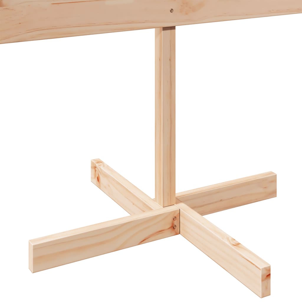 Arbre de Noël en bois pour décoration 150 cm bois massif - XIOS