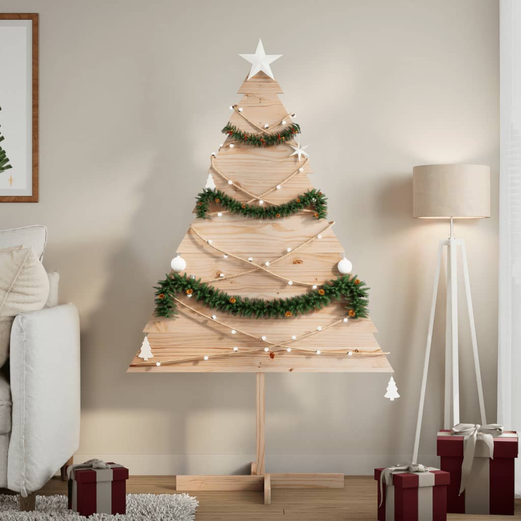 Arbre de Noël en bois pour décoration 150 cm bois massif - XIOS