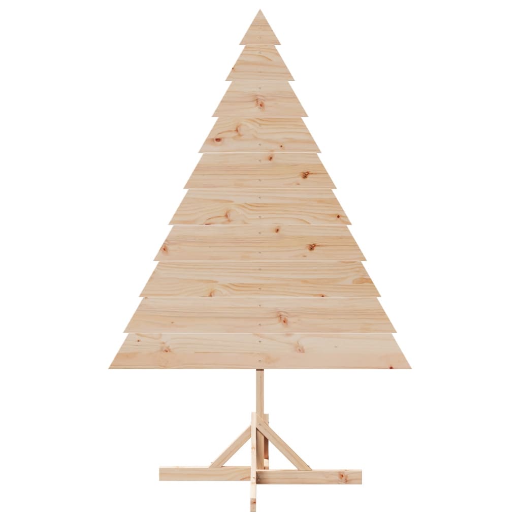 Arbre de Noël en bois pour décoration 180 cm bois massif - XIOS