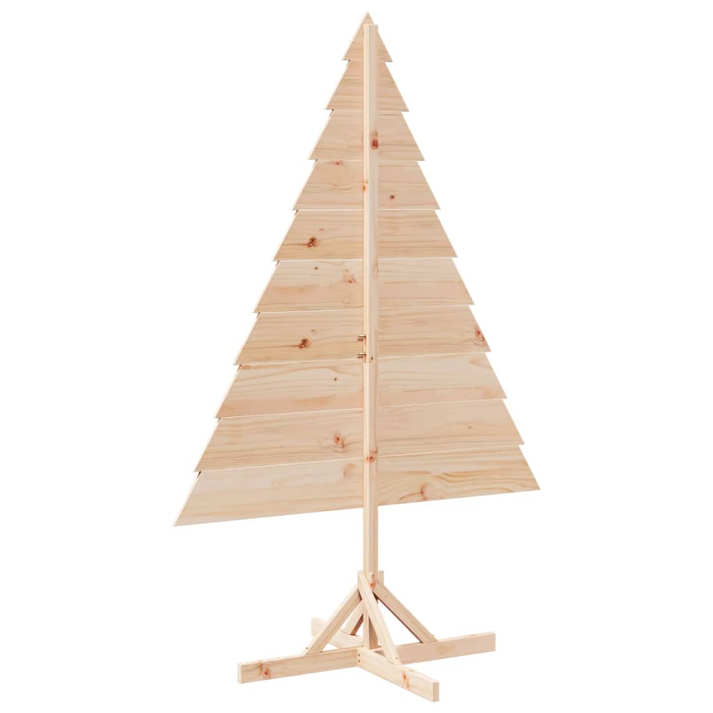Arbre de Noël en bois pour décoration 180 cm bois massif - XIOS