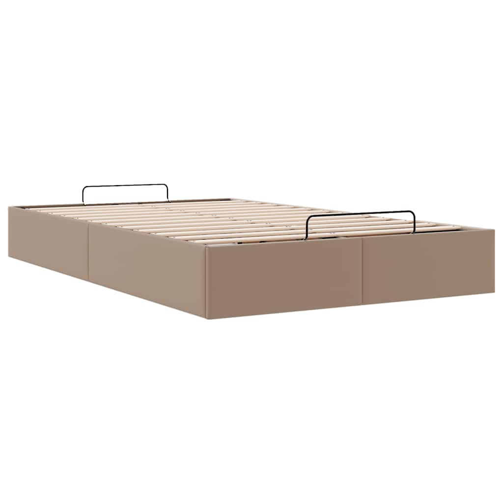 Cadre de lit ottoman sans matelas cappuccino 120x190 cm - XIOS